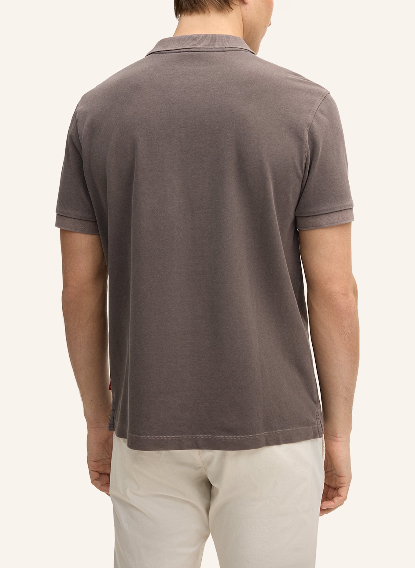 JOOP! JEANS Piqué-Poloshirt AMBROSIAN: BRAUN