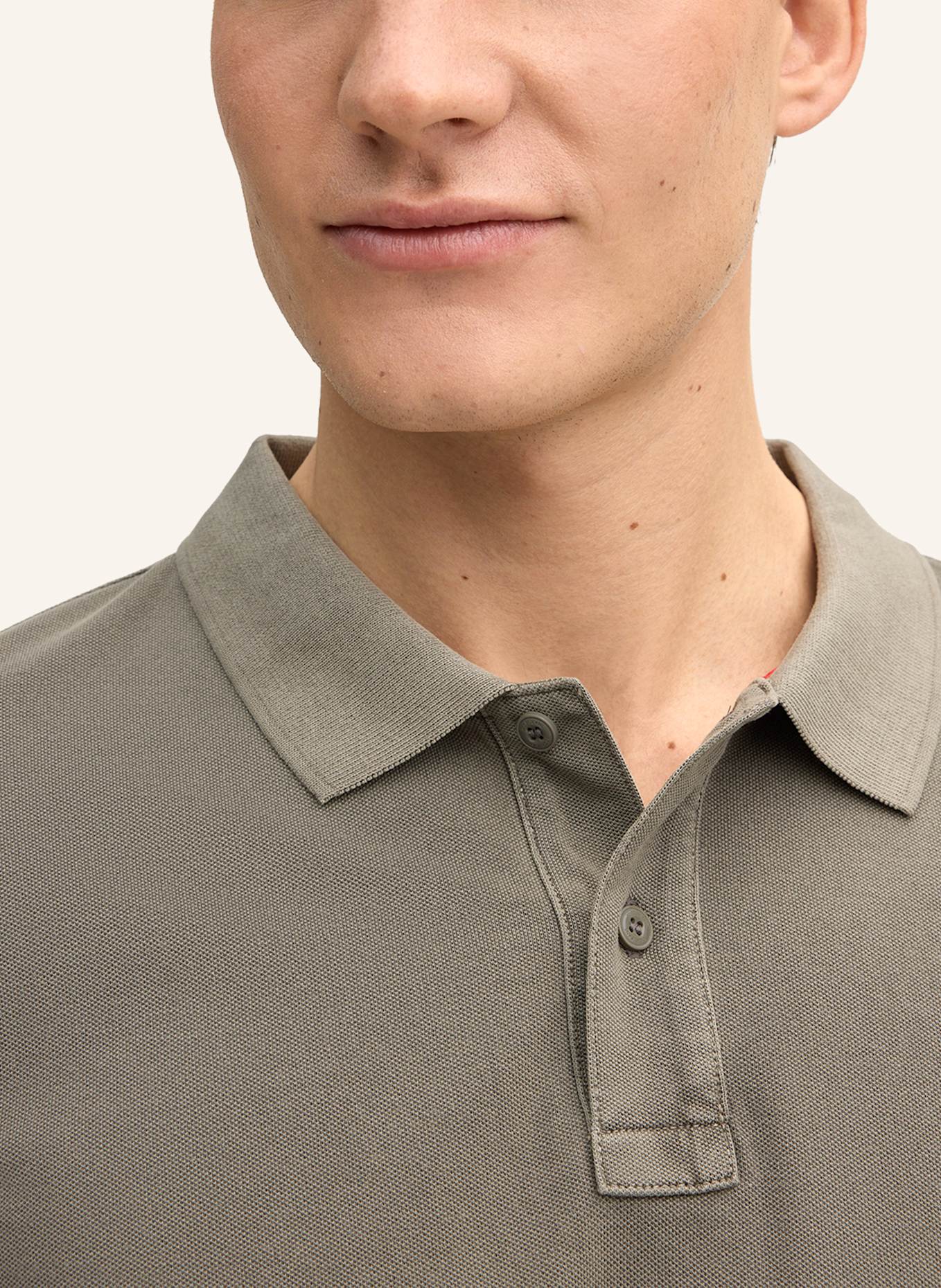 JOOP! JEANS Piqué-Poloshirt AMBROSIAN: KHAKI