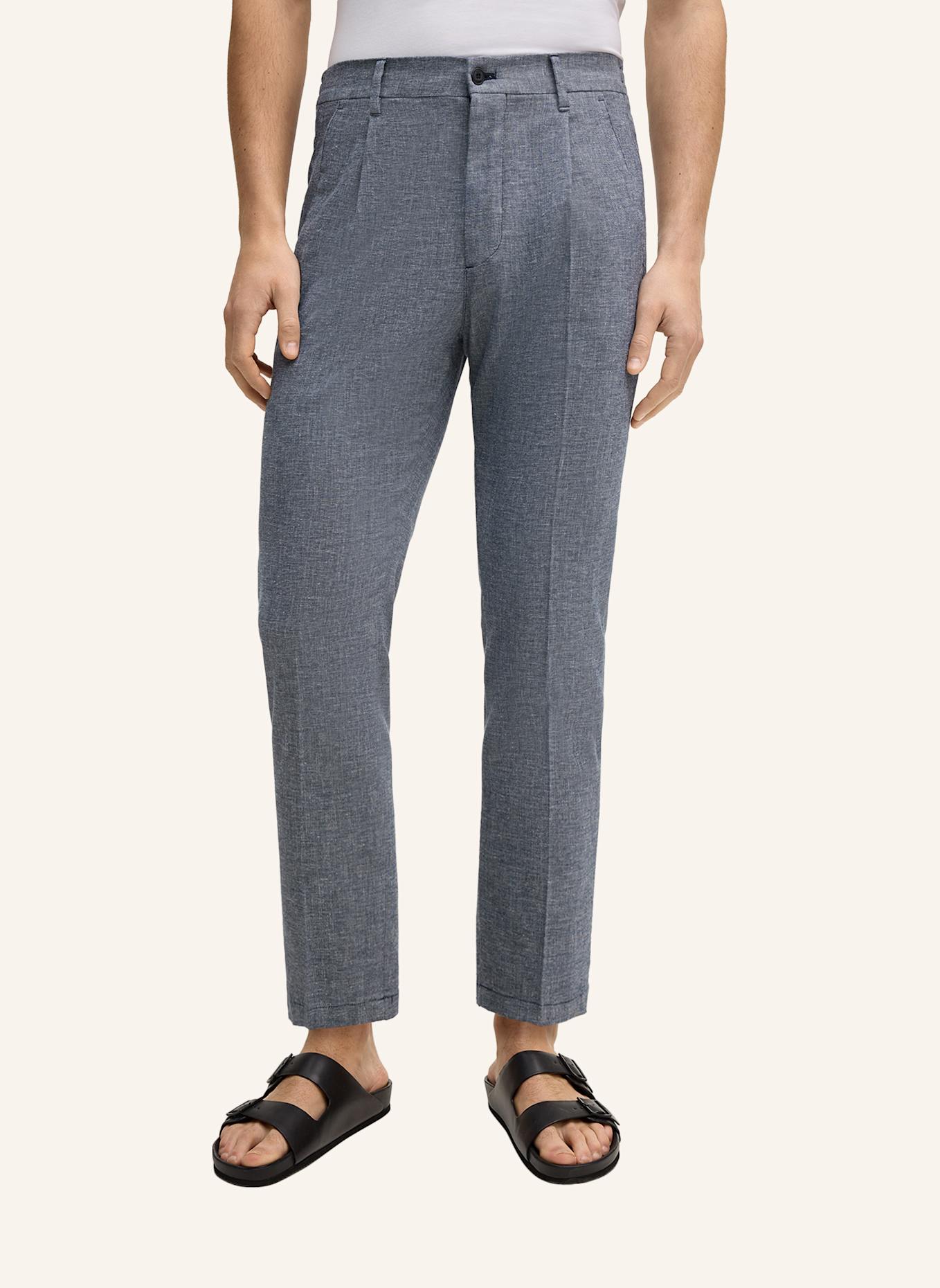 JOOP! JEANS Bundfaltenhose Loose Fit: DUNKELBLAU