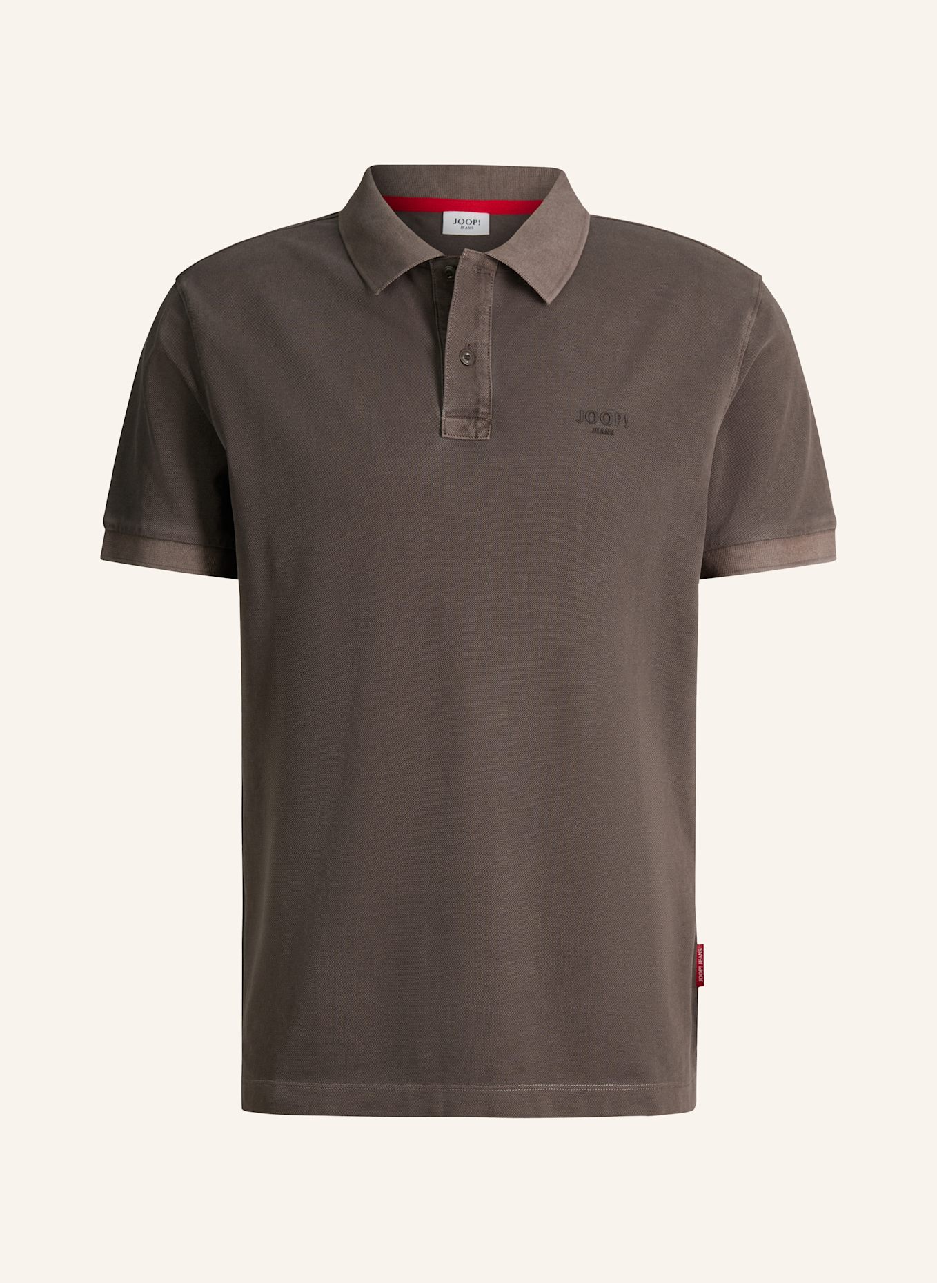 JOOP! JEANS Piqué-Poloshirt AMBROSIAN: BRAUN