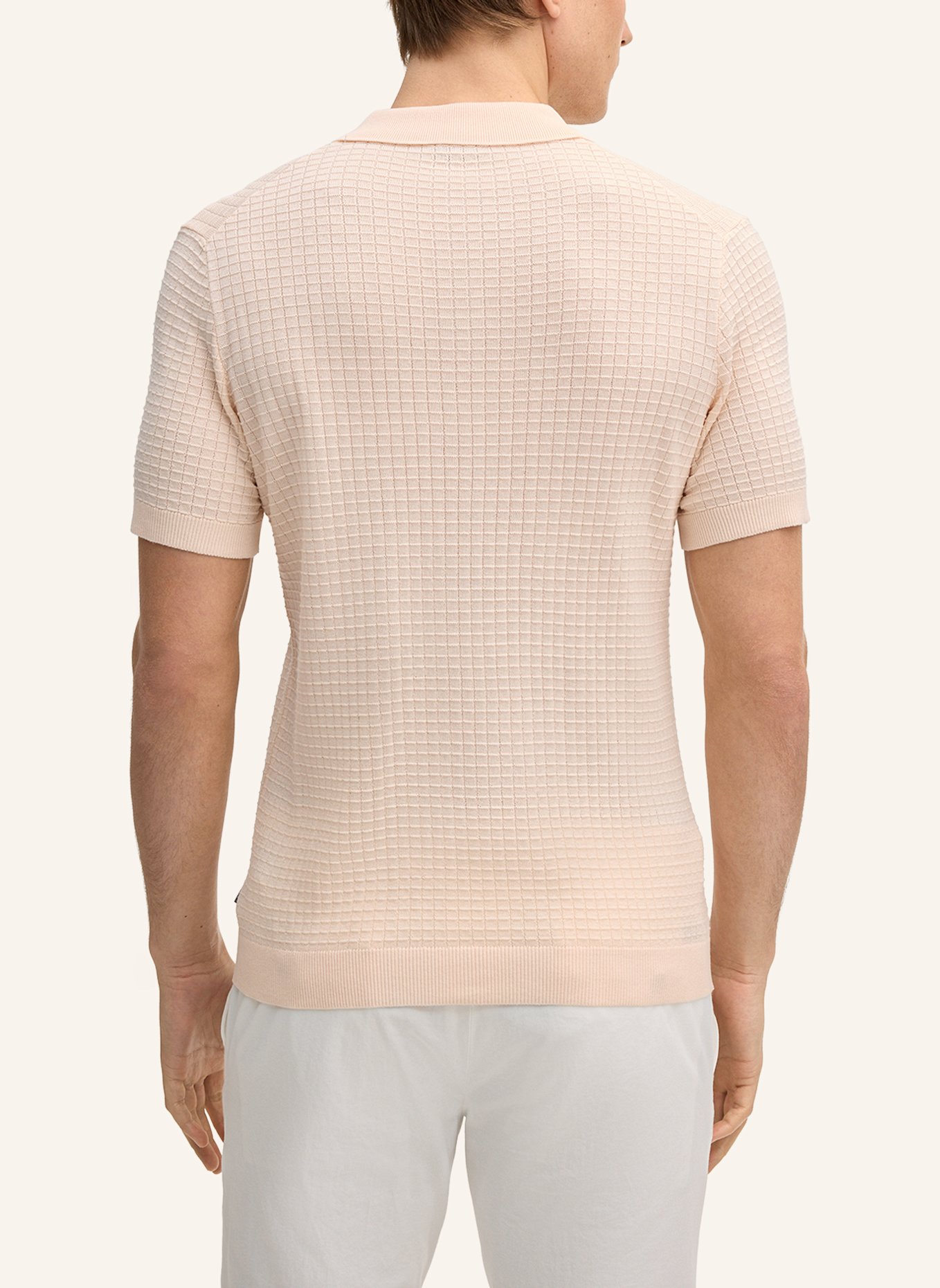 JOOP! Strick-Poloshirt: ORANGE