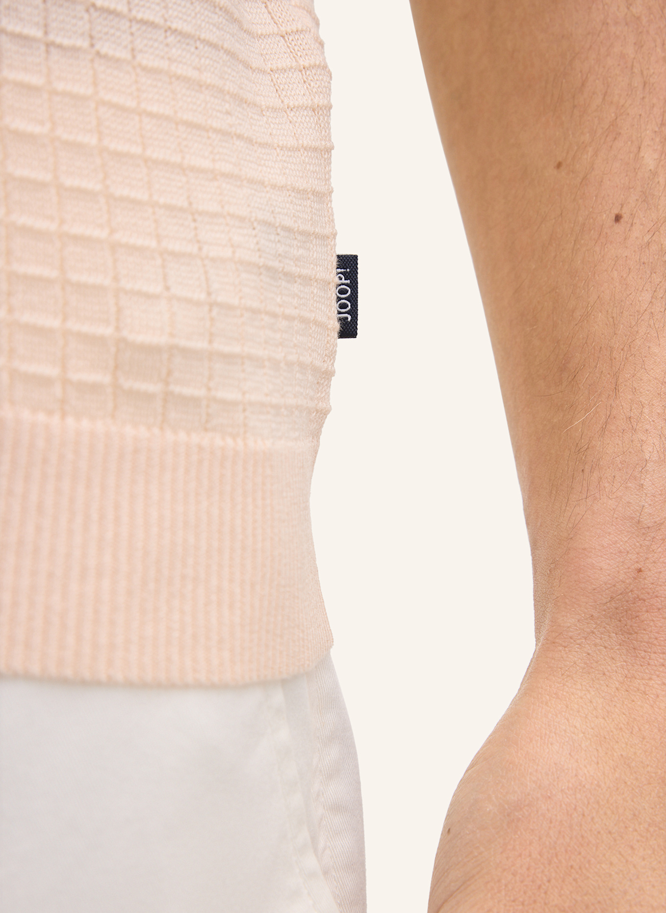 JOOP! Strick-Poloshirt: ORANGE