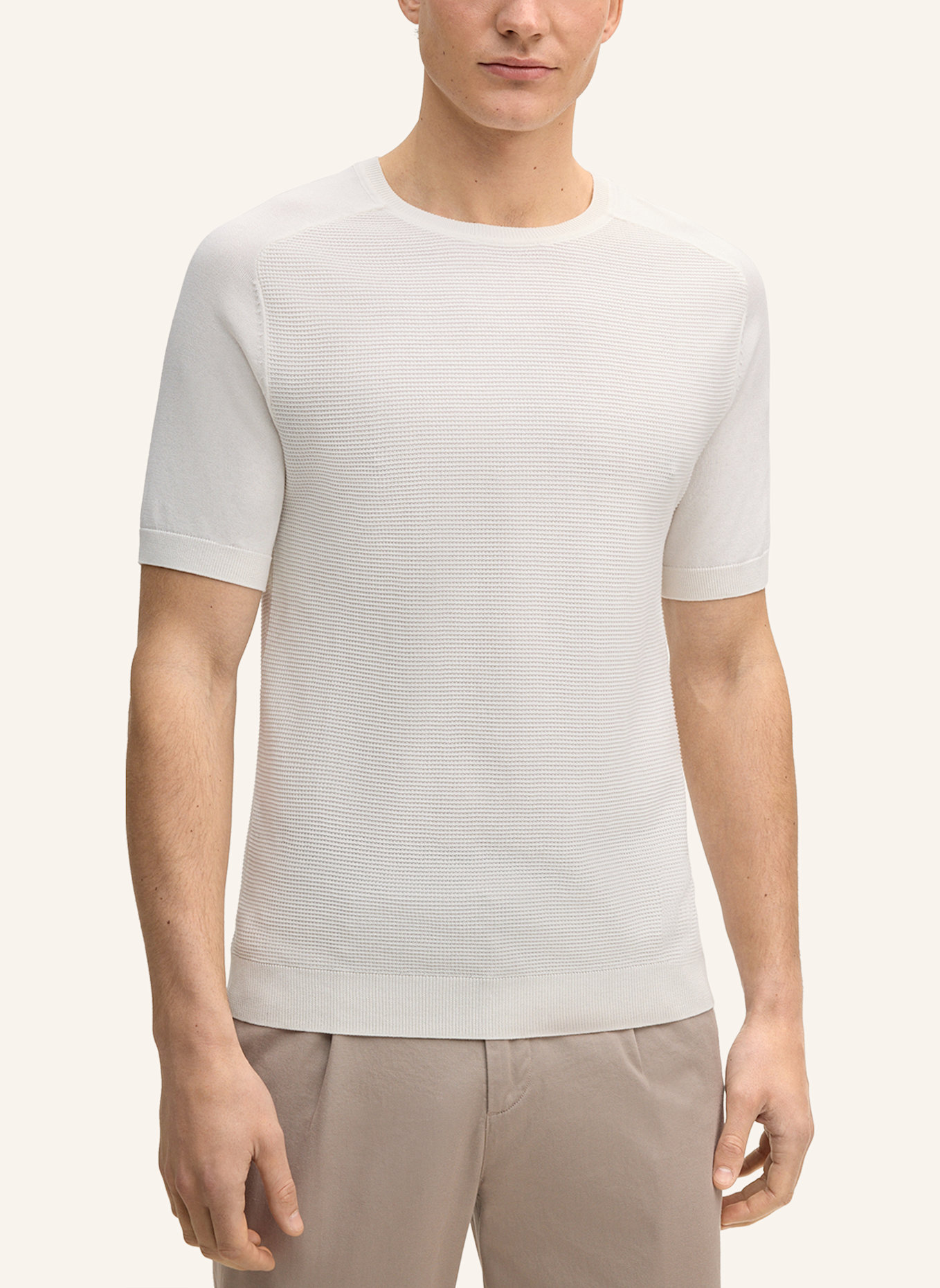 JOOP! Strickshirt: WEISS