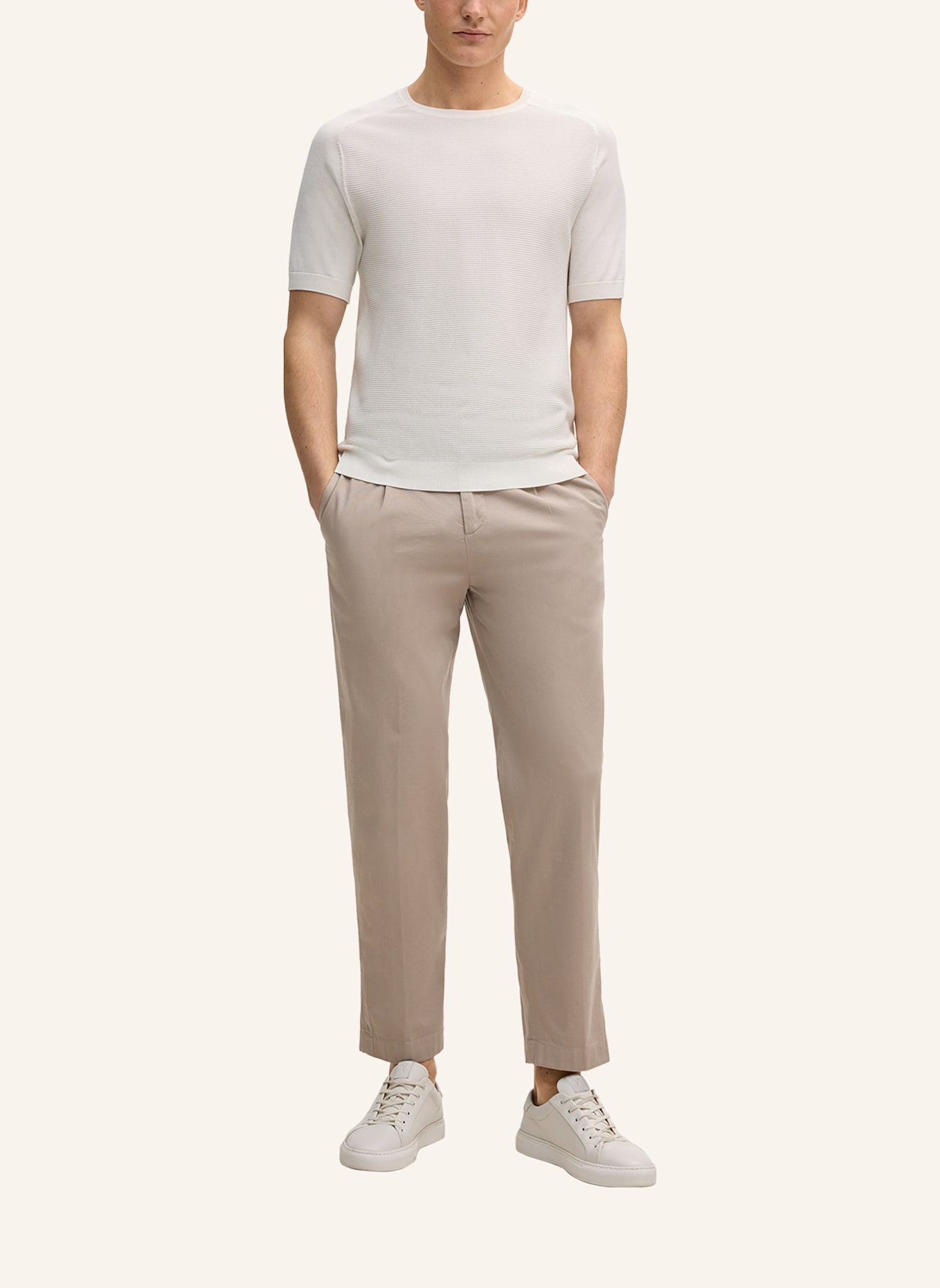 JOOP! Strickshirt: WEISS