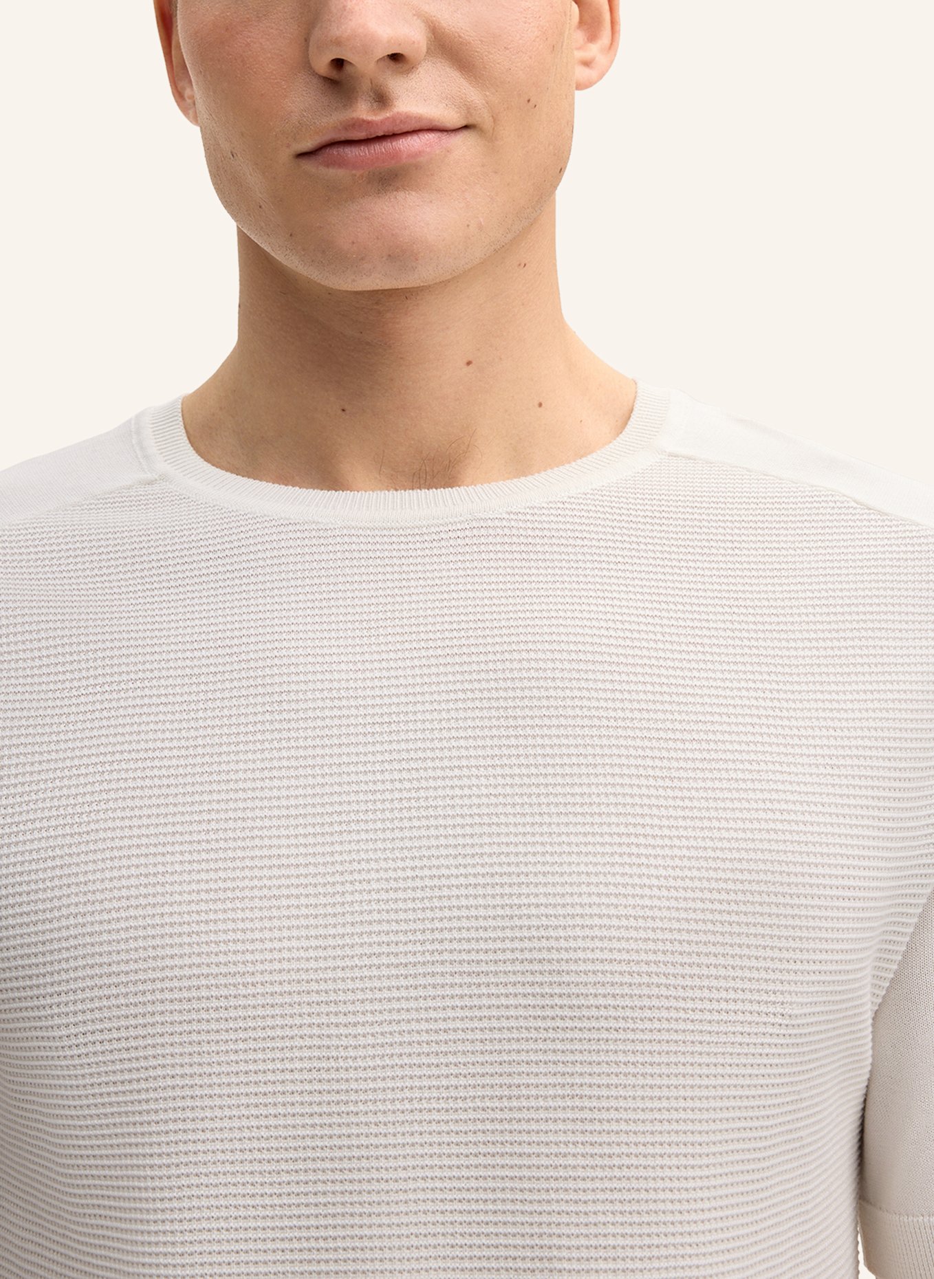 JOOP! Strickshirt: WEISS