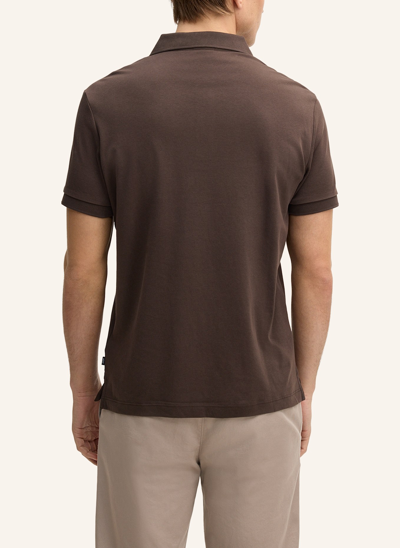 JOOP! Jersey-Poloshirt PRIMO: DUNKELBRAUN