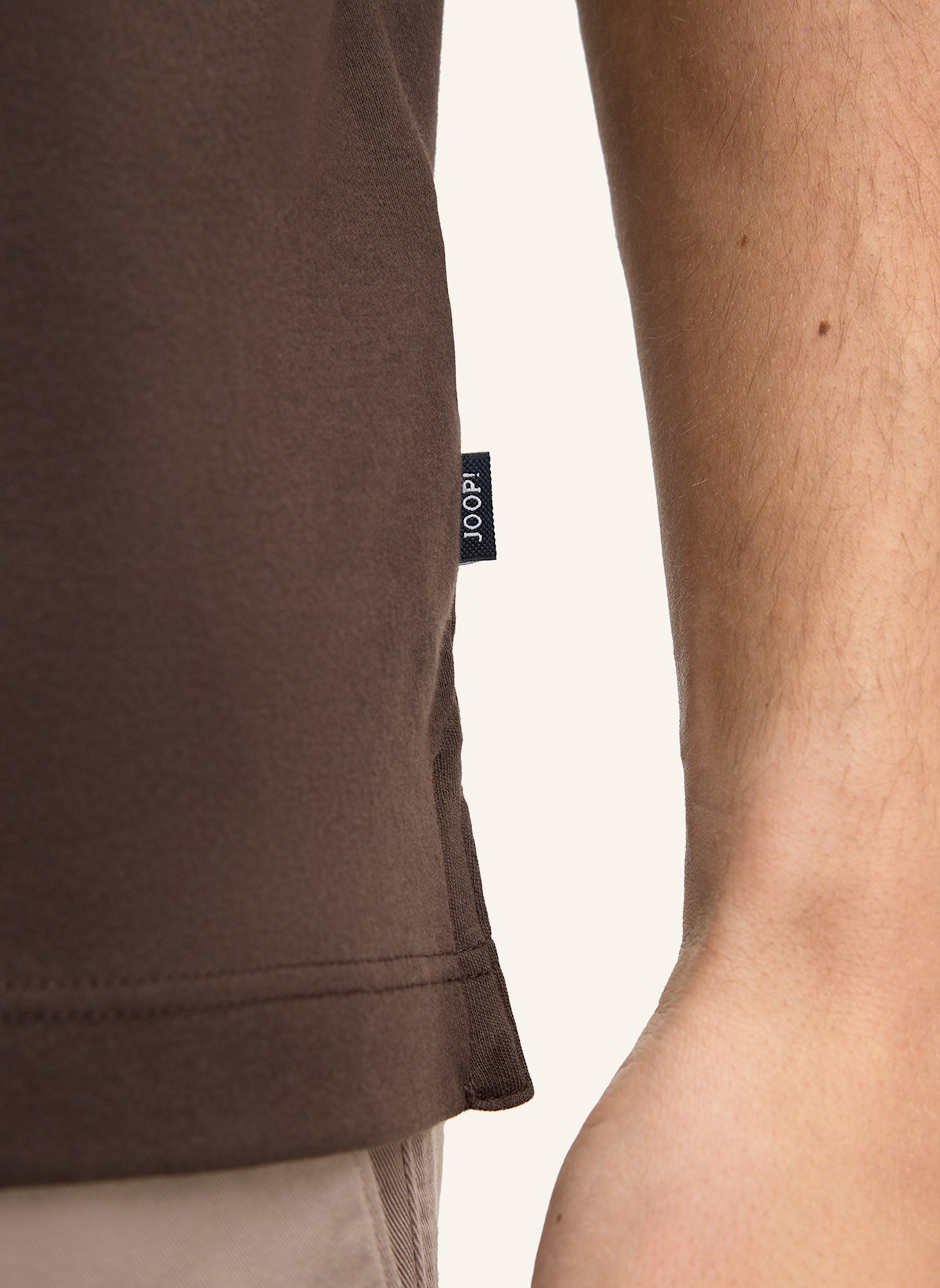 JOOP! Jersey-Poloshirt PRIMO: DUNKELBRAUN