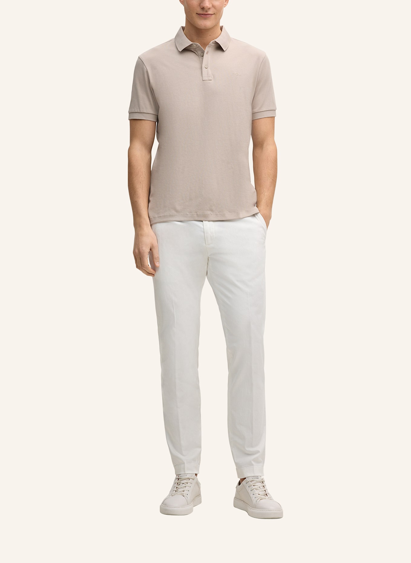 JOOP! Jersey-Poloshirt PRIMO: BEIGE