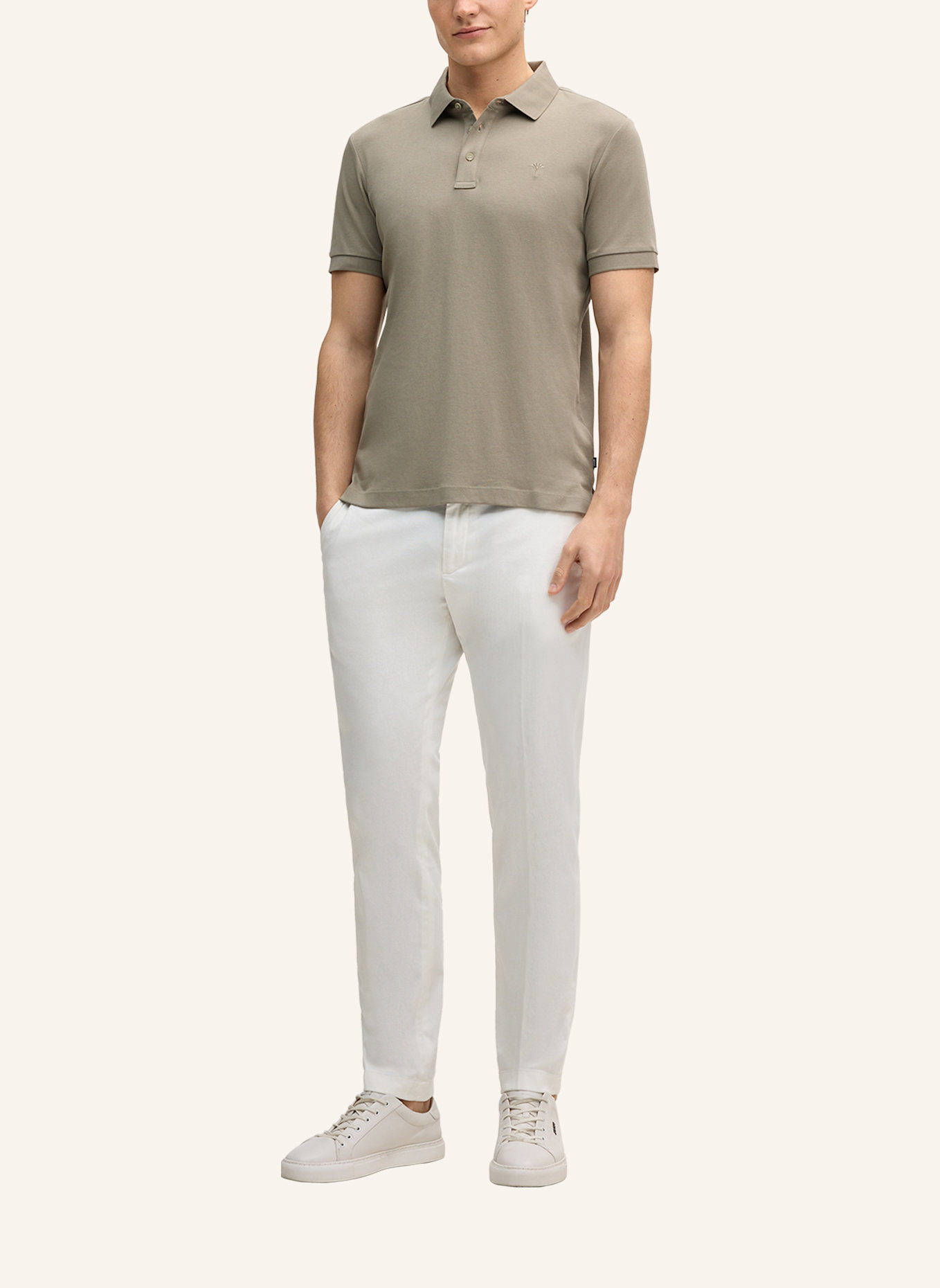 JOOP! Jersey-Poloshirt PRIMO: KHAKI