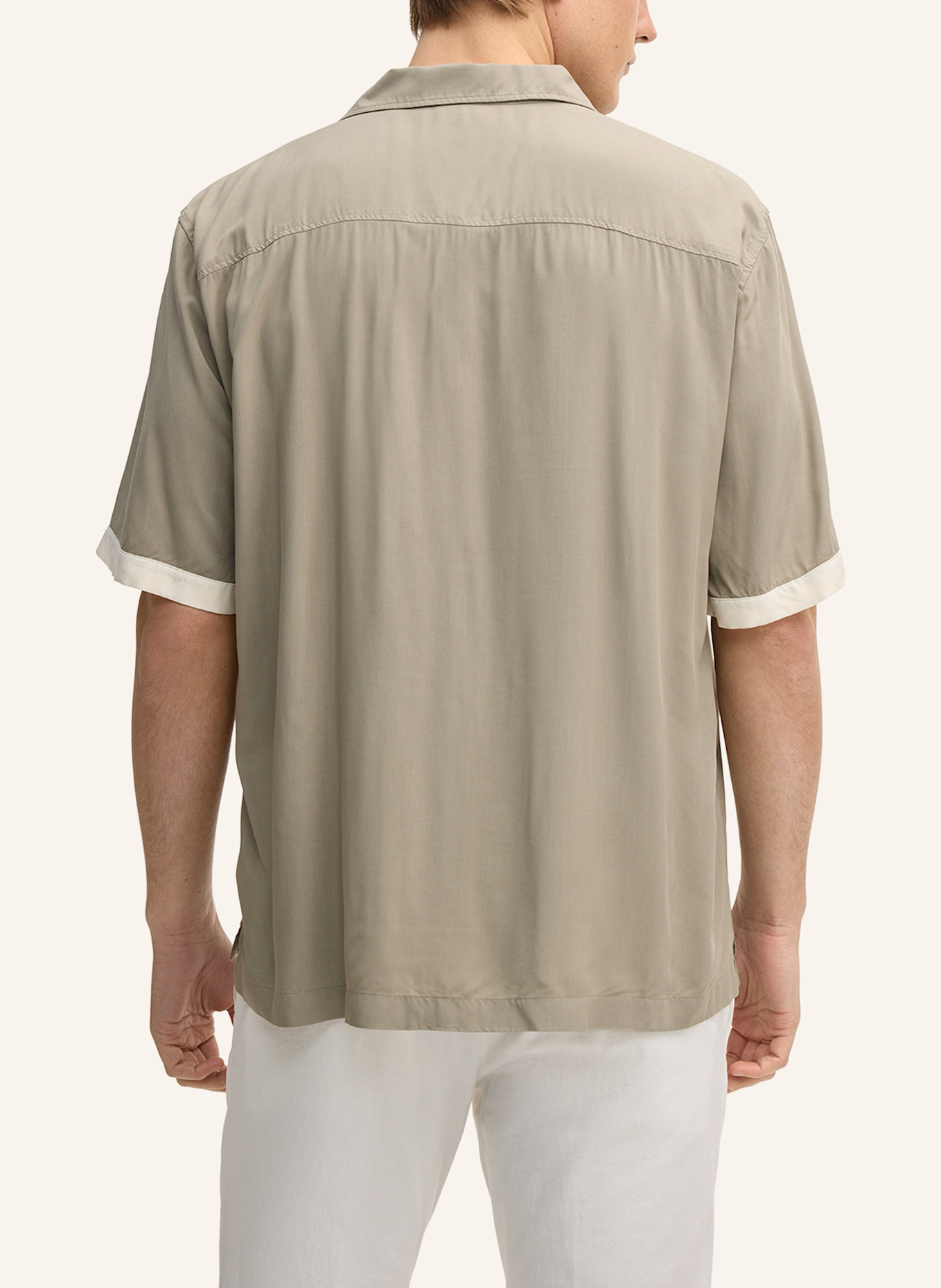 JOOP! Kurzarm-Hemd Regular Fit: KHAKI