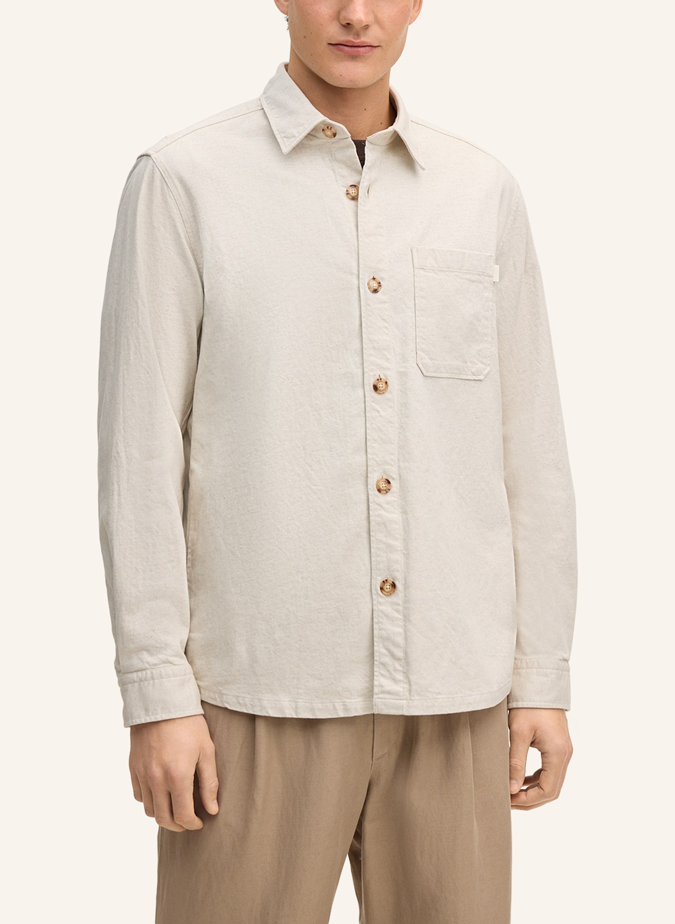 JOOP! Overshirt Regular Fit: WEISS