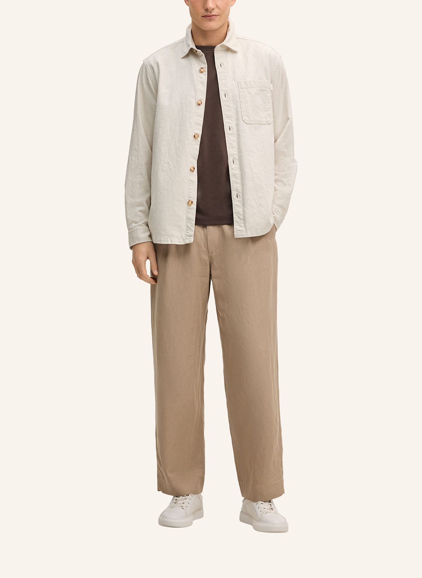 JOOP! Overshirt Regular Fit: WEISS