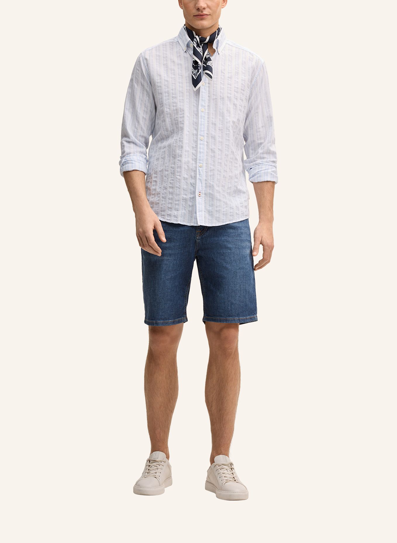 JOOP! JEANS Hemd Regular Fit: HELLBLAU