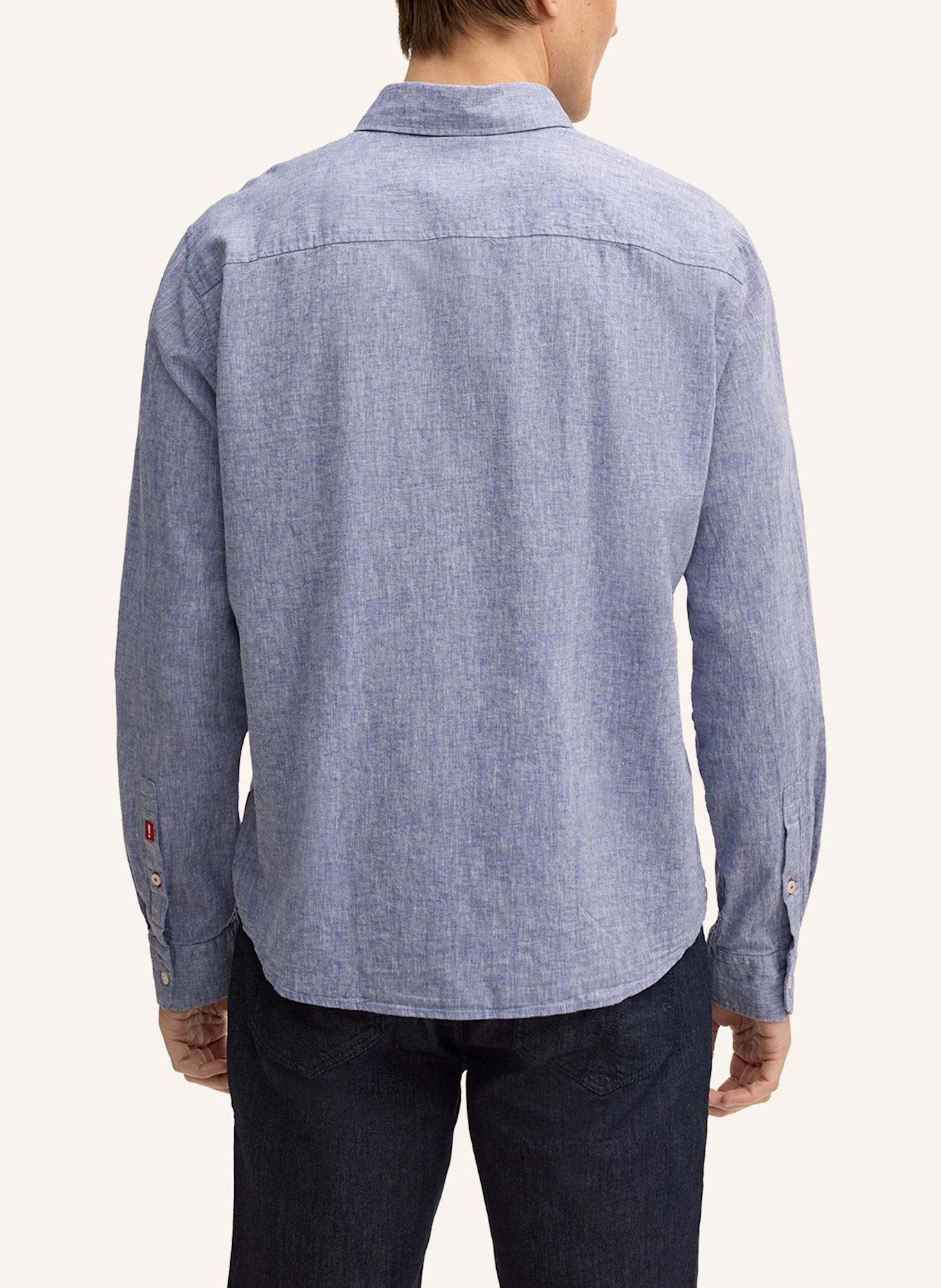 JOOP! JEANS Hemd HALI Regular Fit mit Leinen: DUNKELBLAU