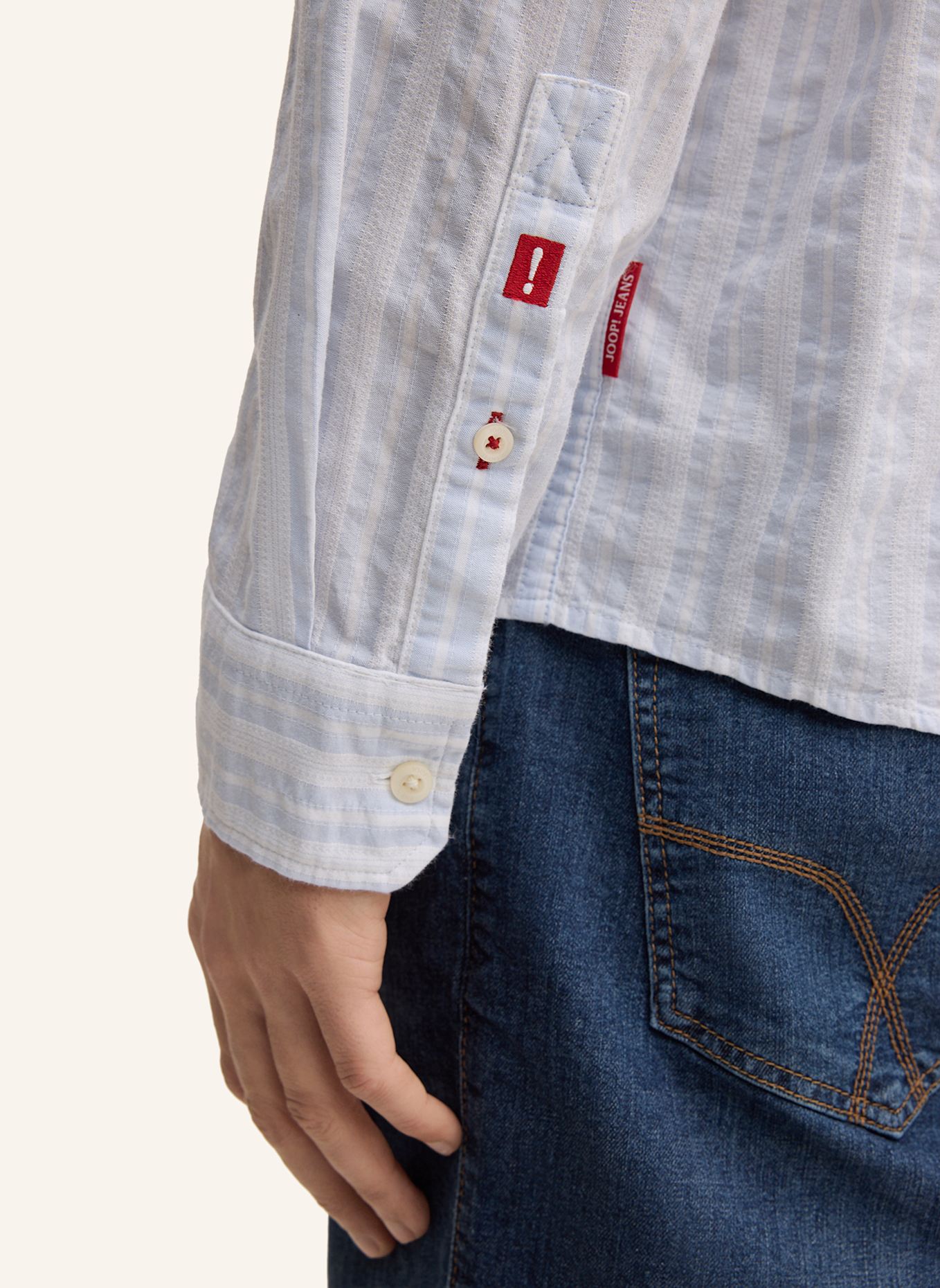 JOOP! JEANS Hemd Regular Fit: HELLBLAU