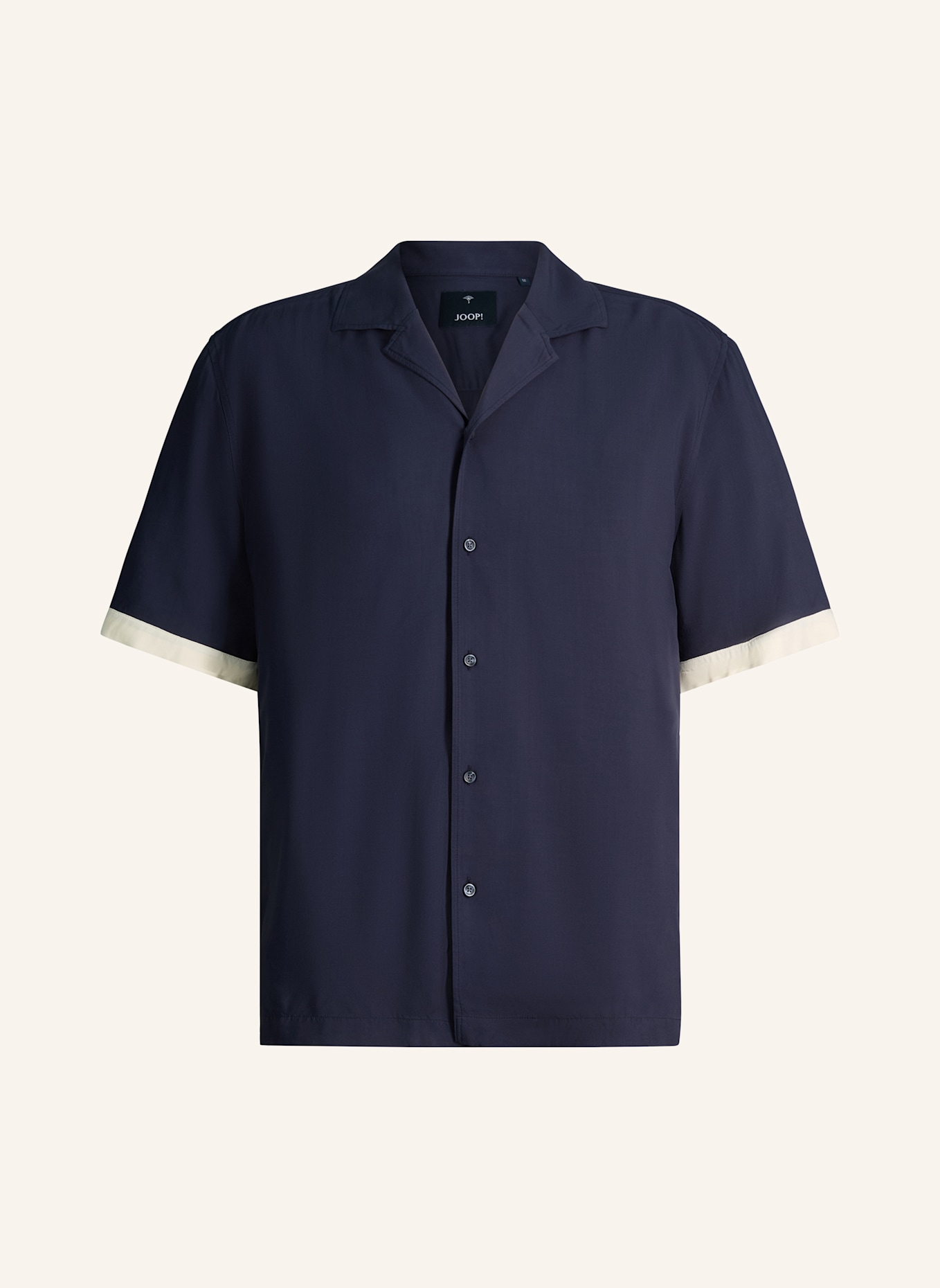 JOOP! Kurzarm-Hemd Regular Fit: DUNKELBLAU