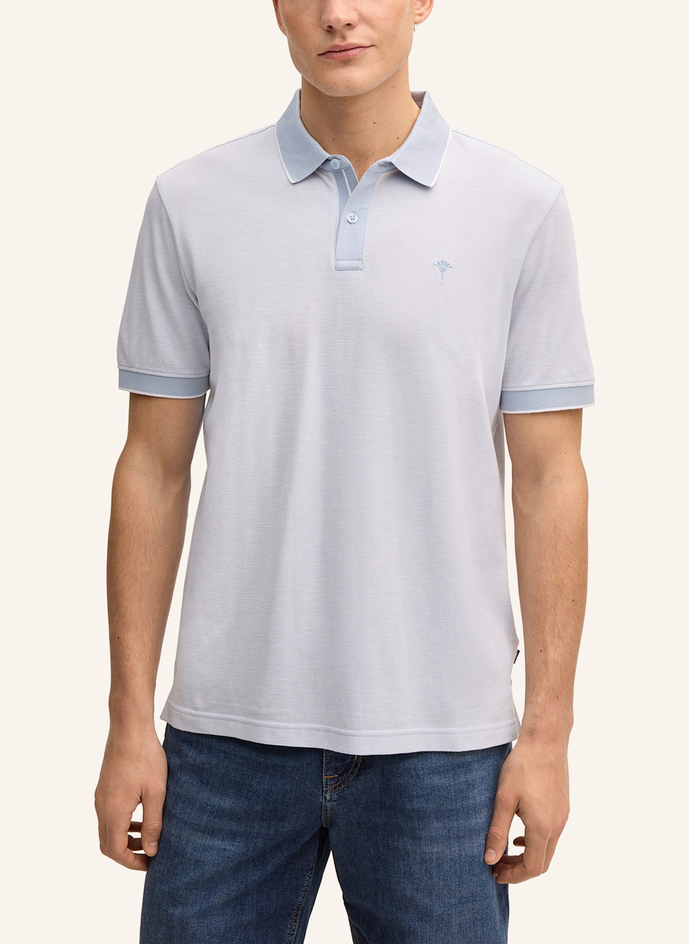 JOOP! Poloshirt: HELLBLAU
