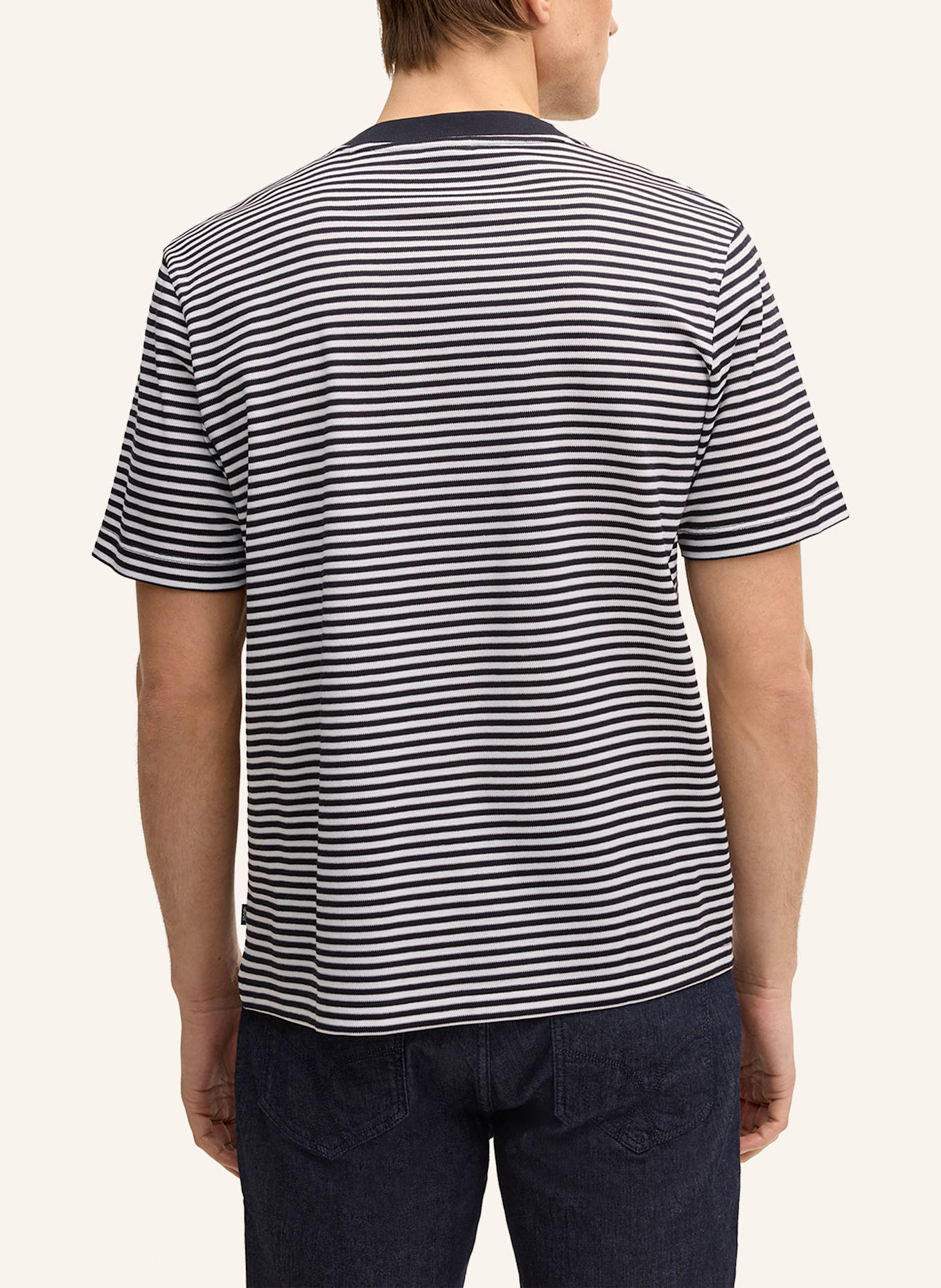 JOOP! T-Shirt: DUNKELBLAU