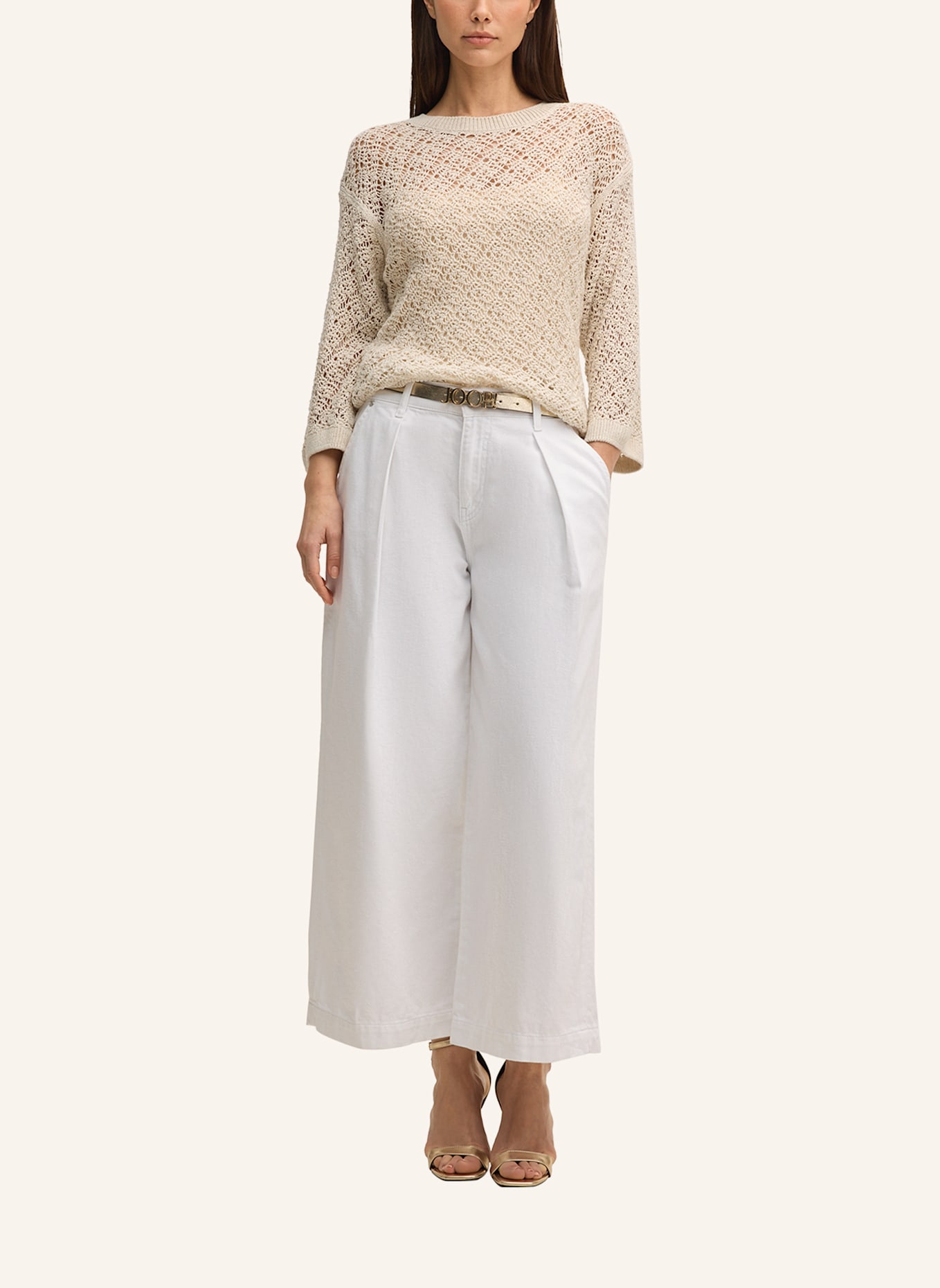 JOOP! Strickpullover: WEISS