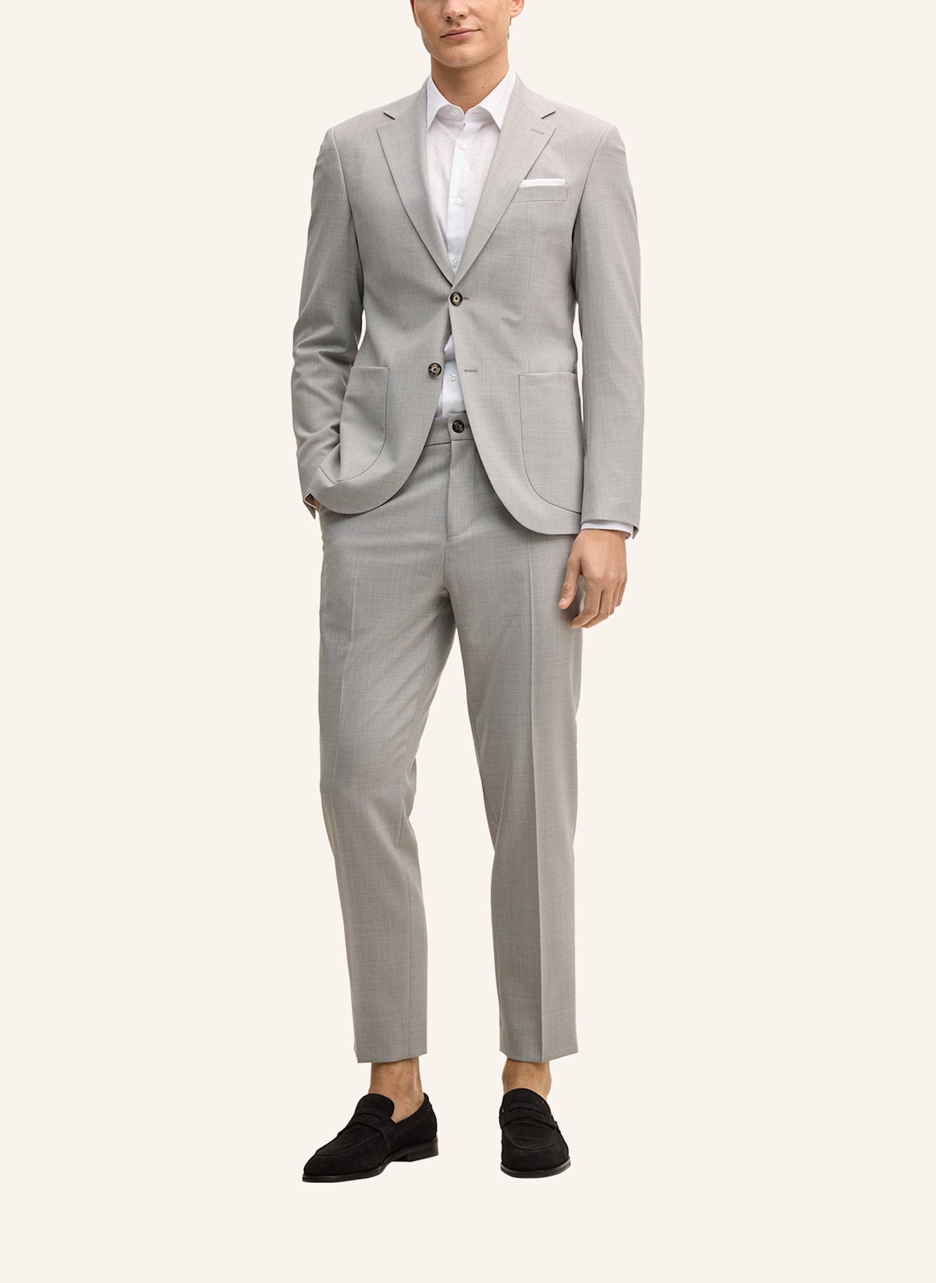JOOP! Business-Hemd Slim Fit: WEISS