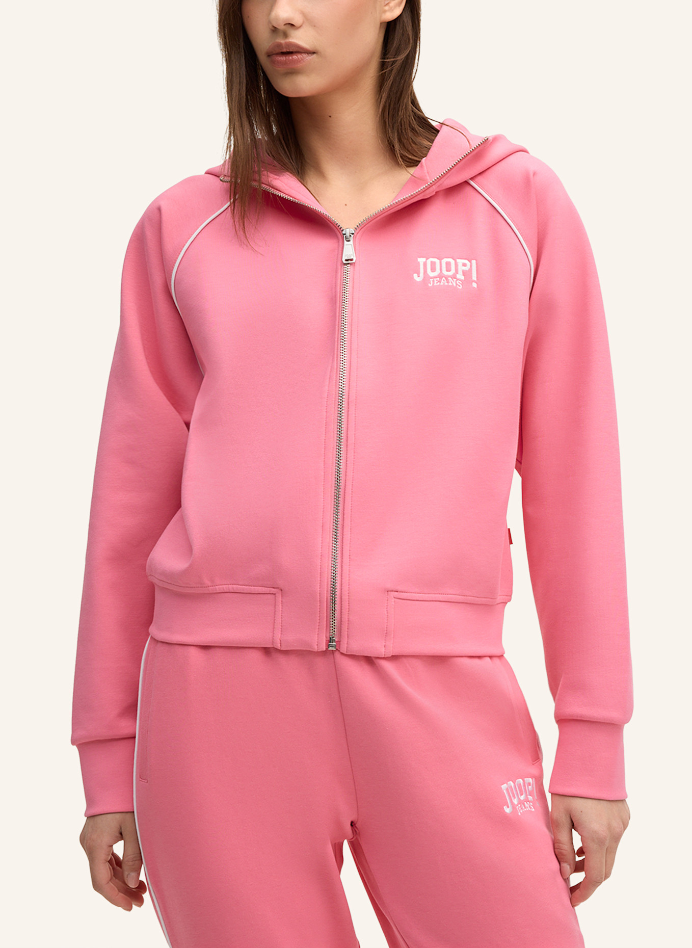 JOOP! JEANS Hoodie-Sweatjacke: PINK