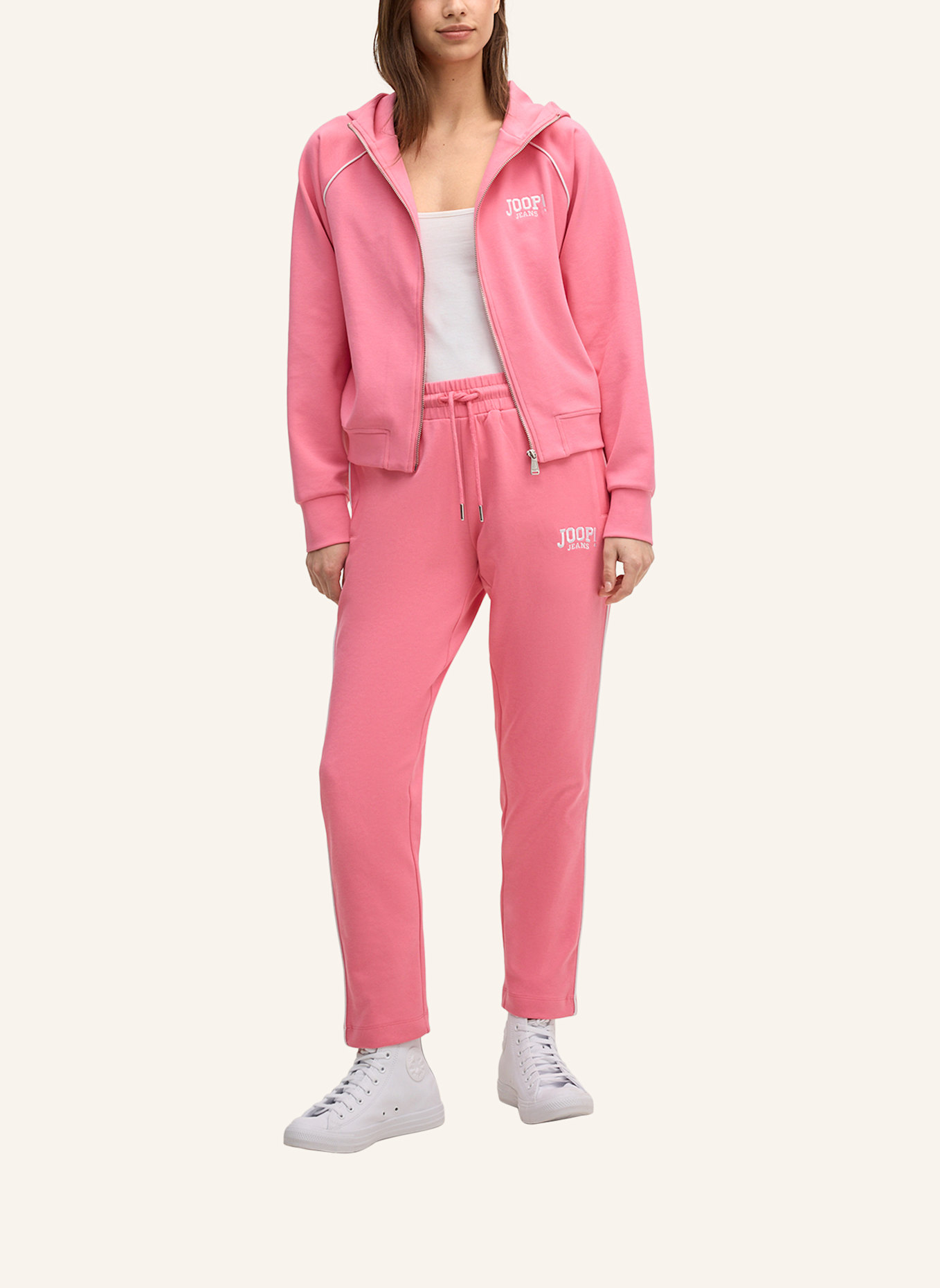 JOOP! JEANS Hoodie-Sweatjacke: PINK