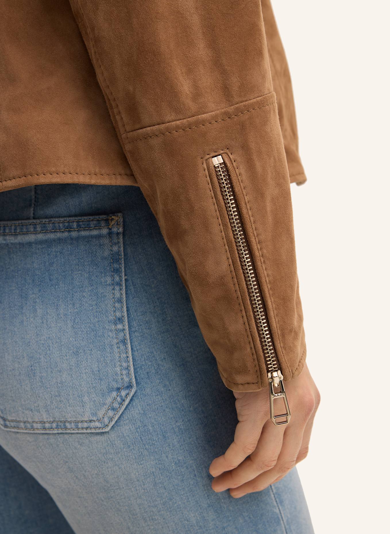 JOOP! Lederjacke: HELLBRAUN