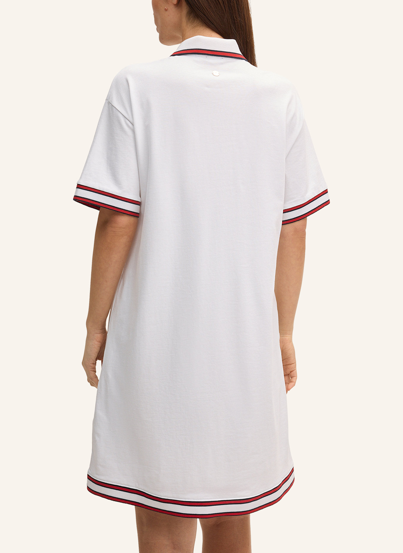 JOOP! Polo-Kleid: WEISS