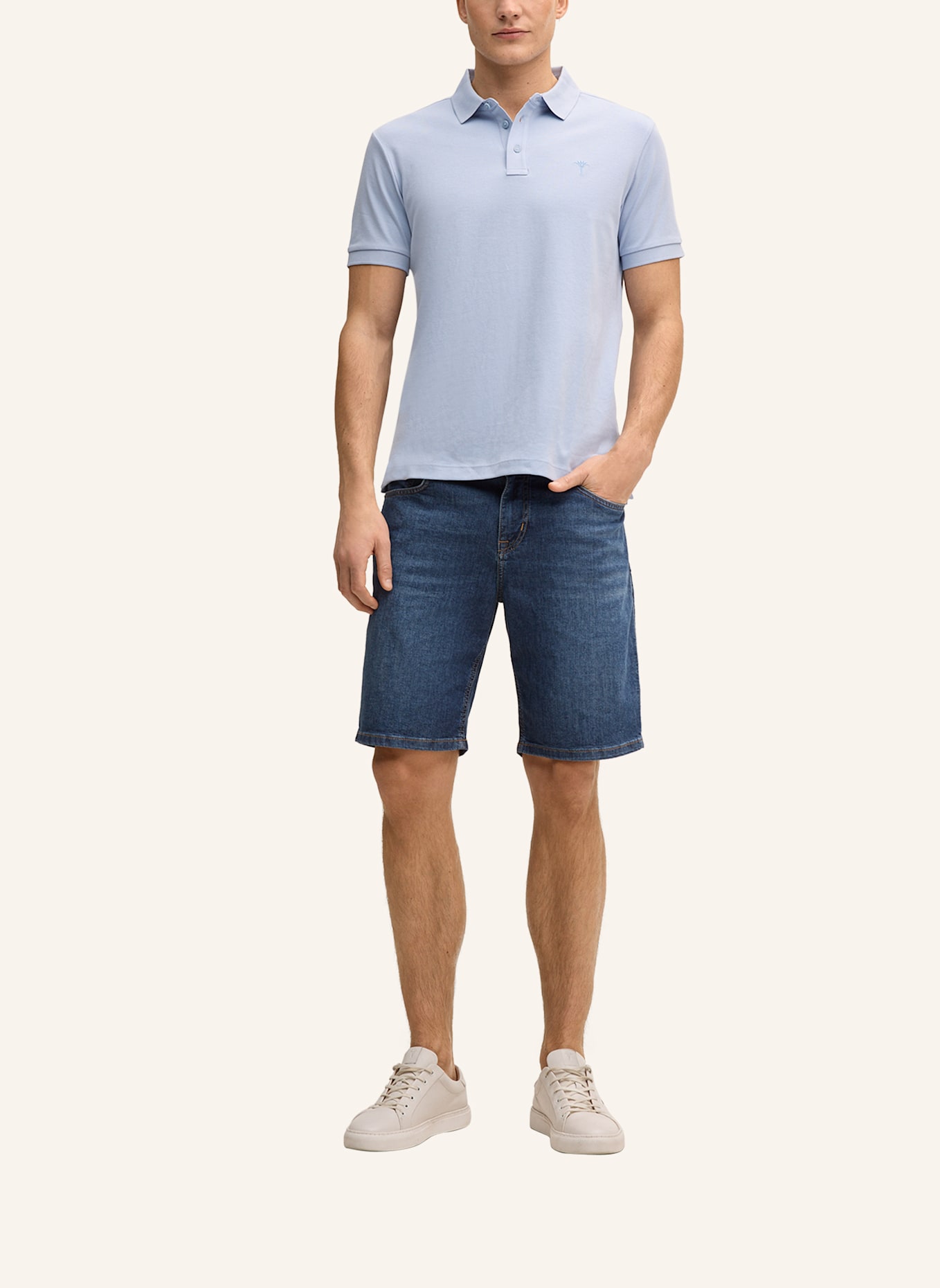 JOOP! Jersey-Poloshirt PRIMO: HELLBLAU