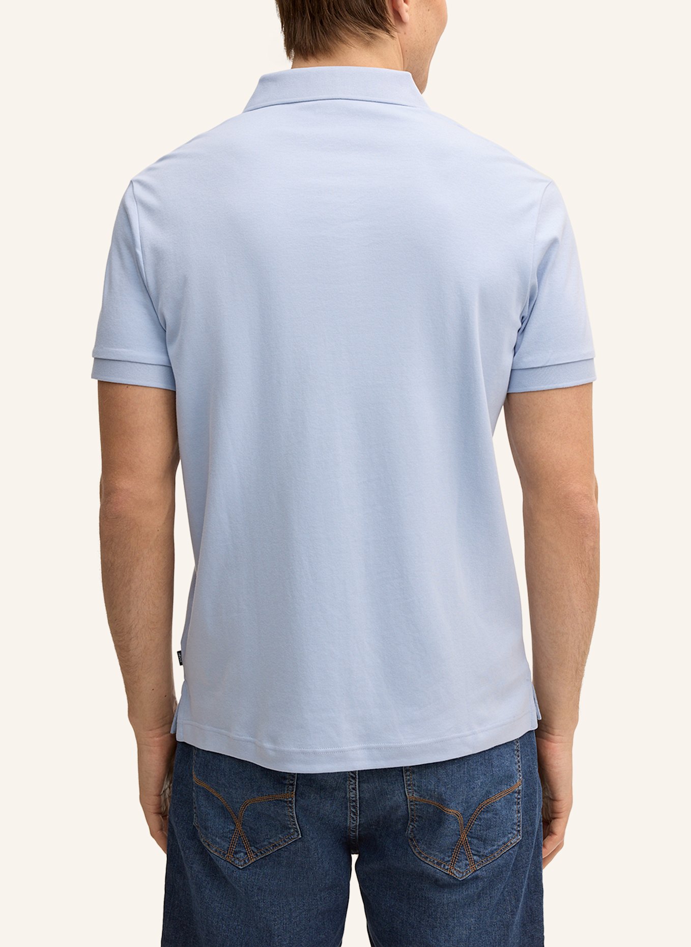 JOOP! Jersey-Poloshirt PRIMO: HELLBLAU