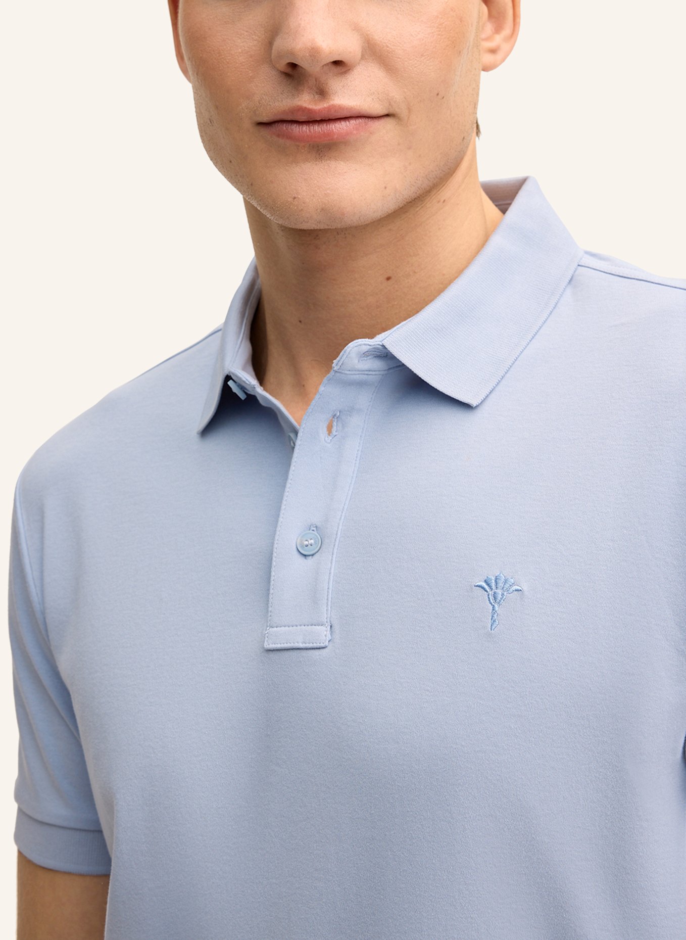 JOOP! Jersey-Poloshirt PRIMO: HELLBLAU