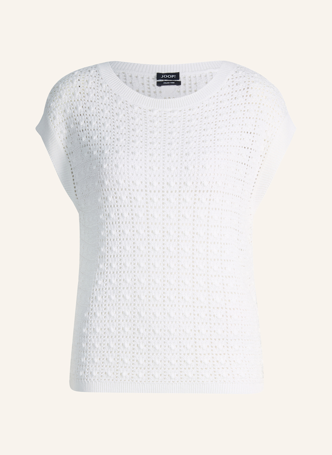 JOOP! Strickshirt: WEISS