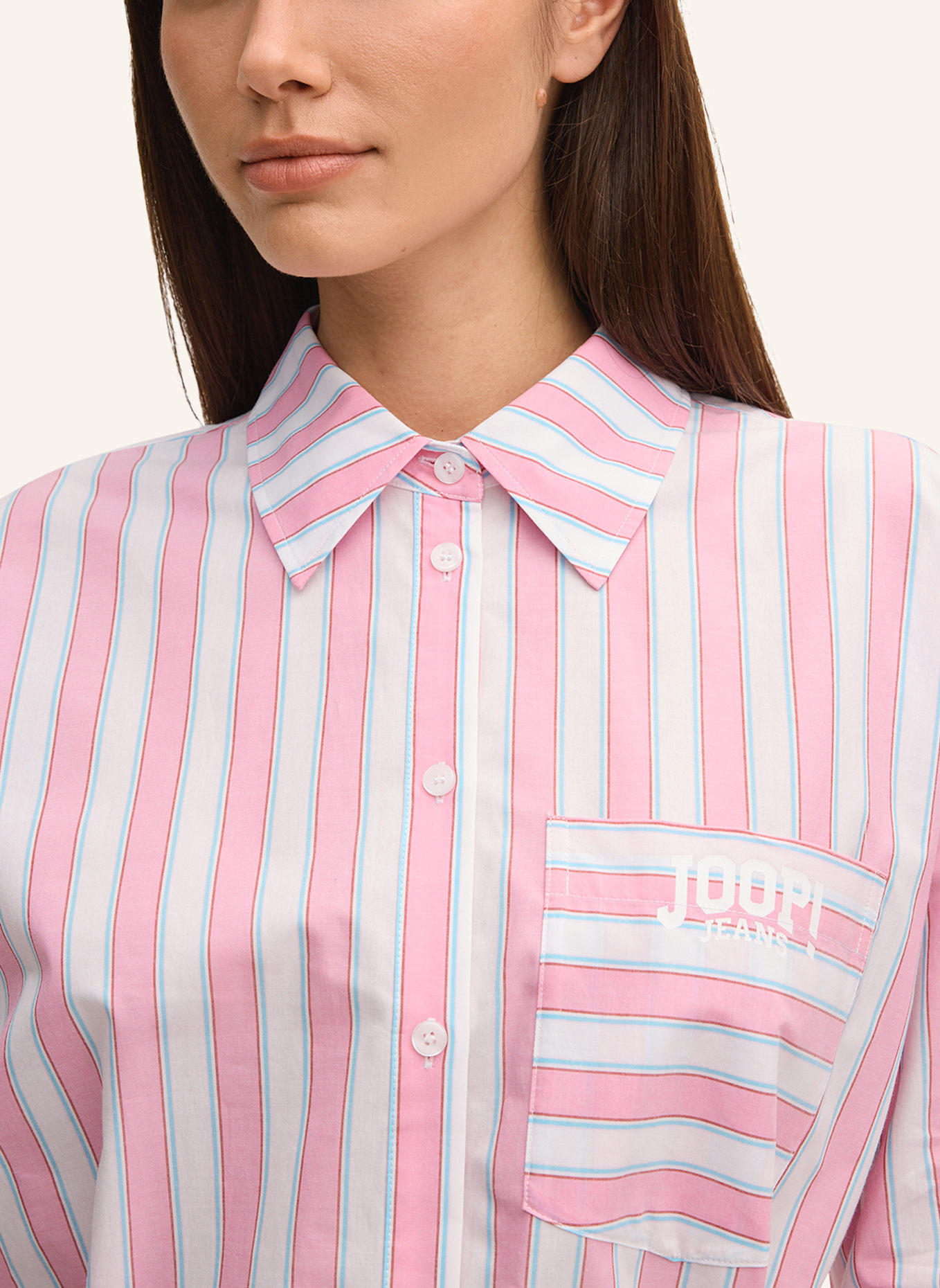 JOOP! JEANS Hemdblusenkleid: ROSA