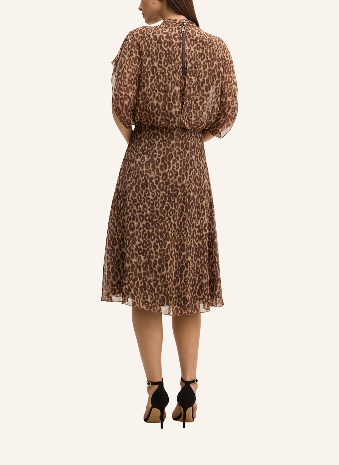 JOOP! Kleid: BEIGE/ BRAUN