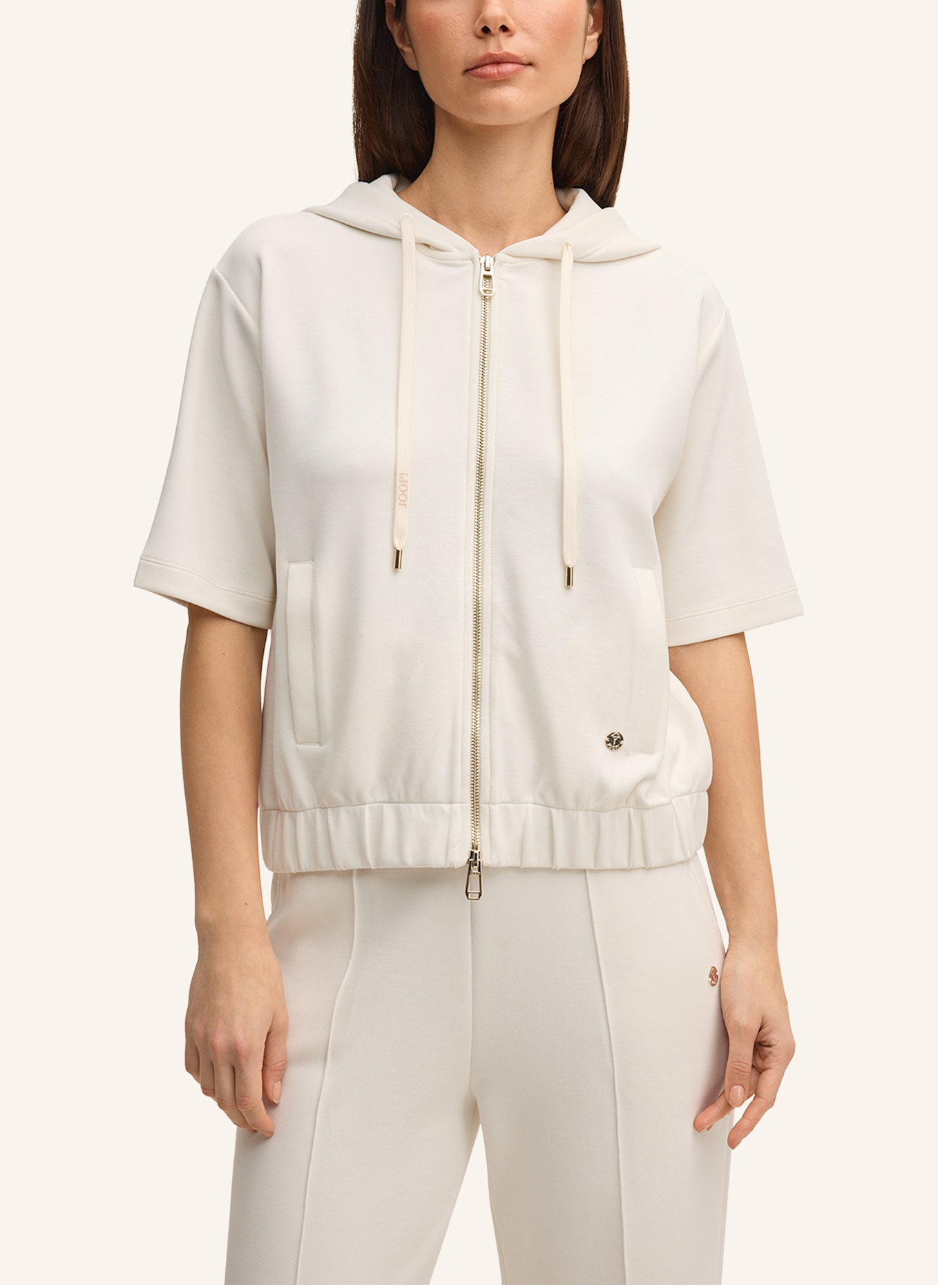 JOOP! Sweatjacke: WEISS