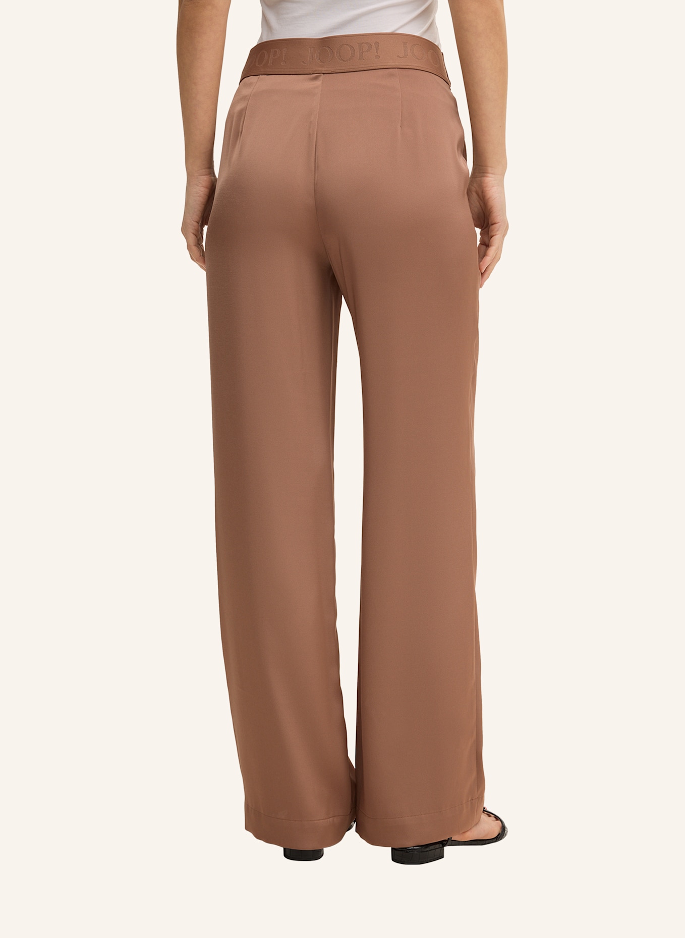 JOOP! Satinhose: HELLBRAUN