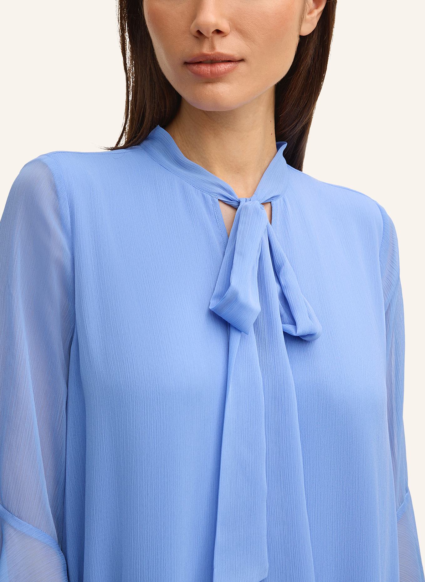 JOOP! Schluppenkleid mit 3/4-Arm: BLAU