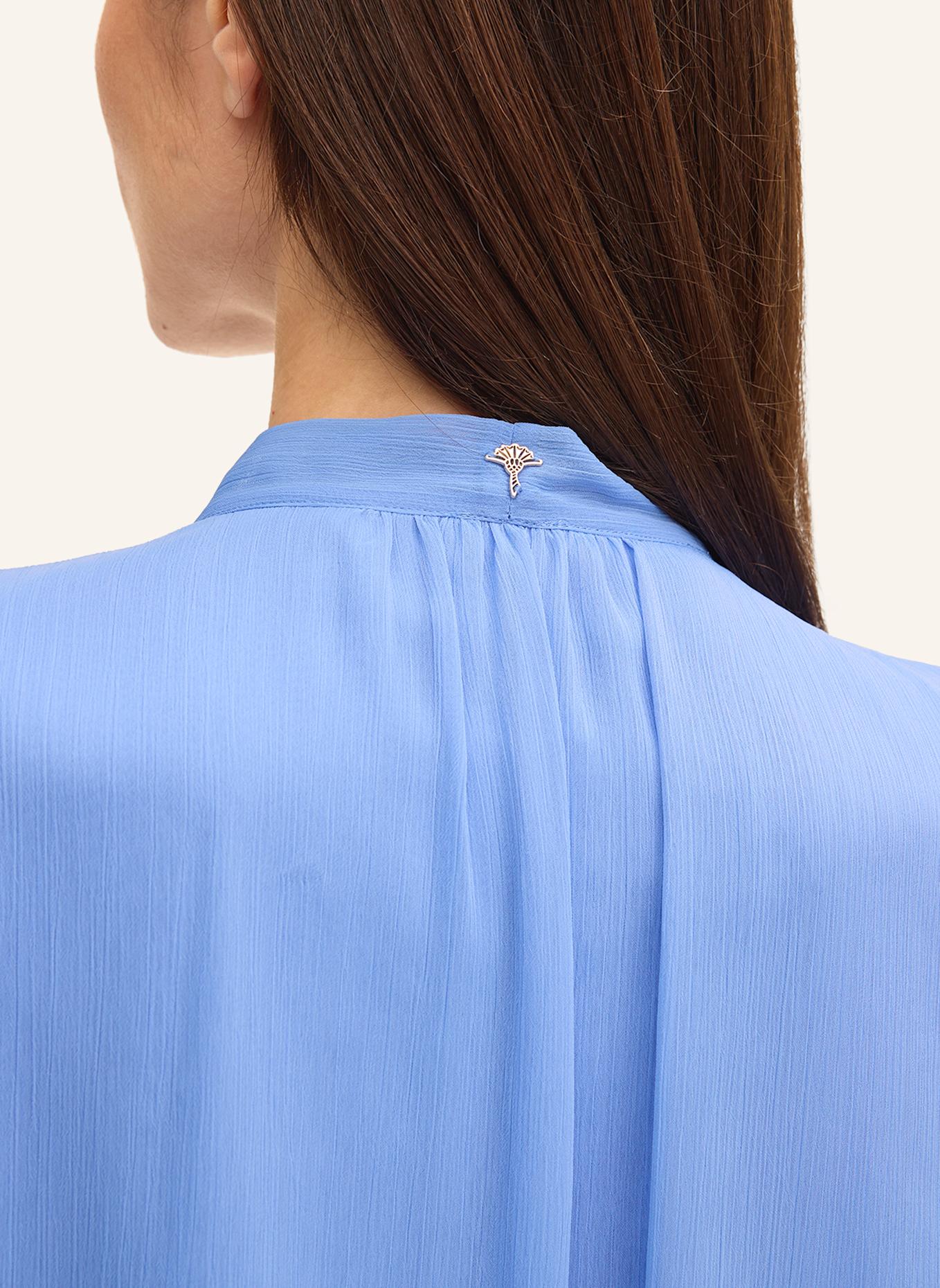 JOOP! Schluppenkleid mit 3/4-Arm: BLAU