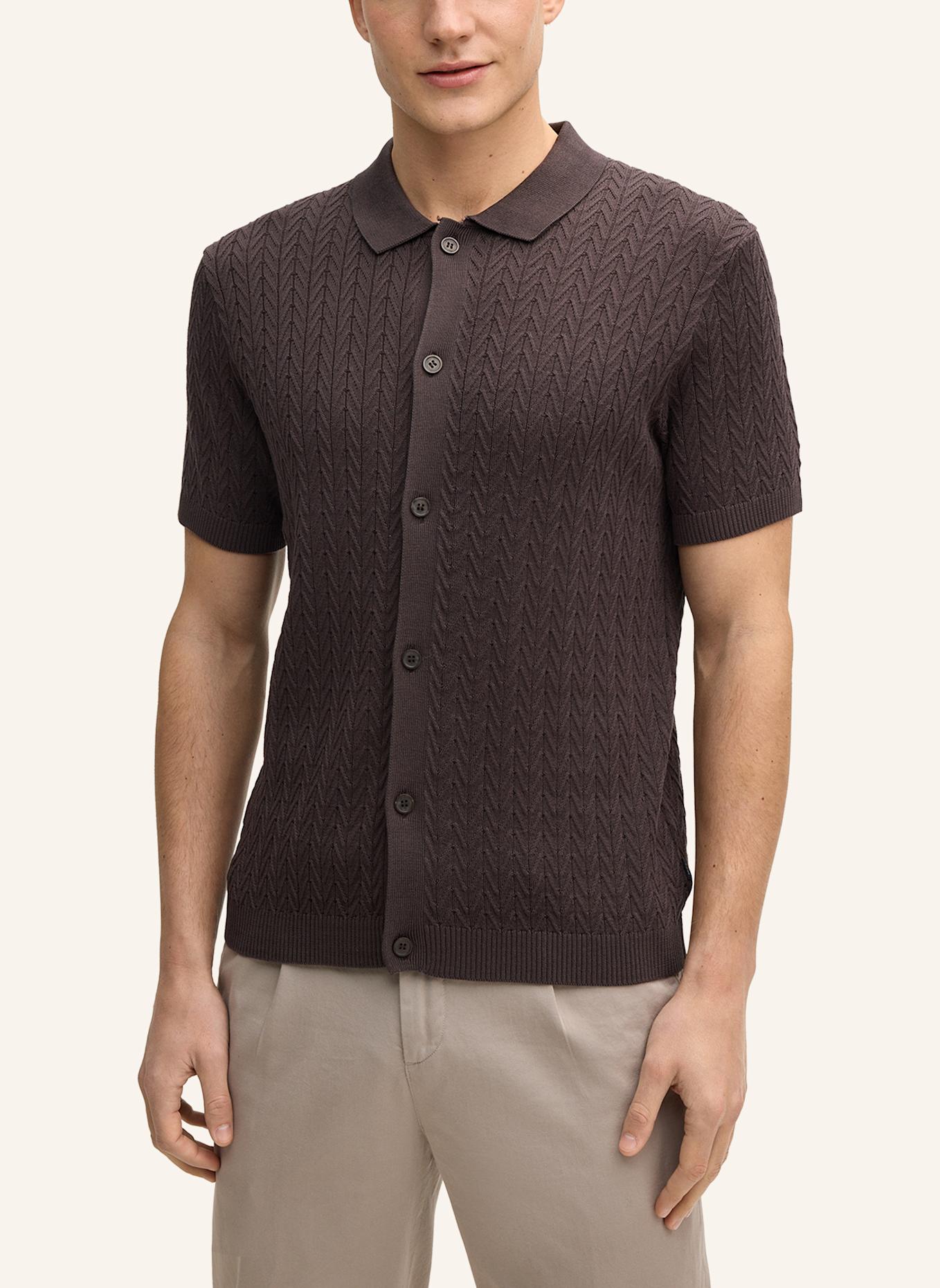 JOOP! Strickshirt: DUNKELBRAUN