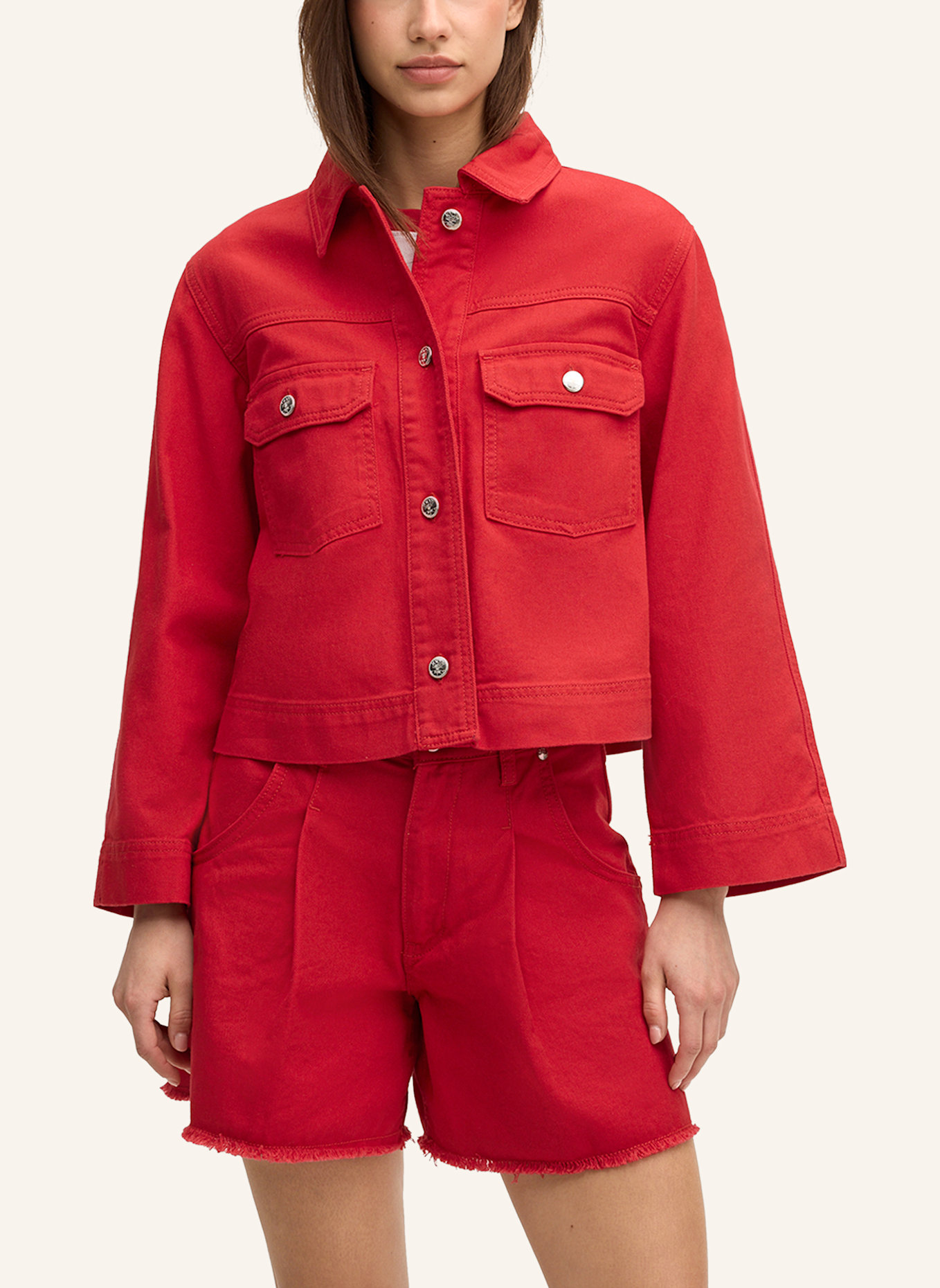 JOOP! JEANS Jeansjacke: ROT