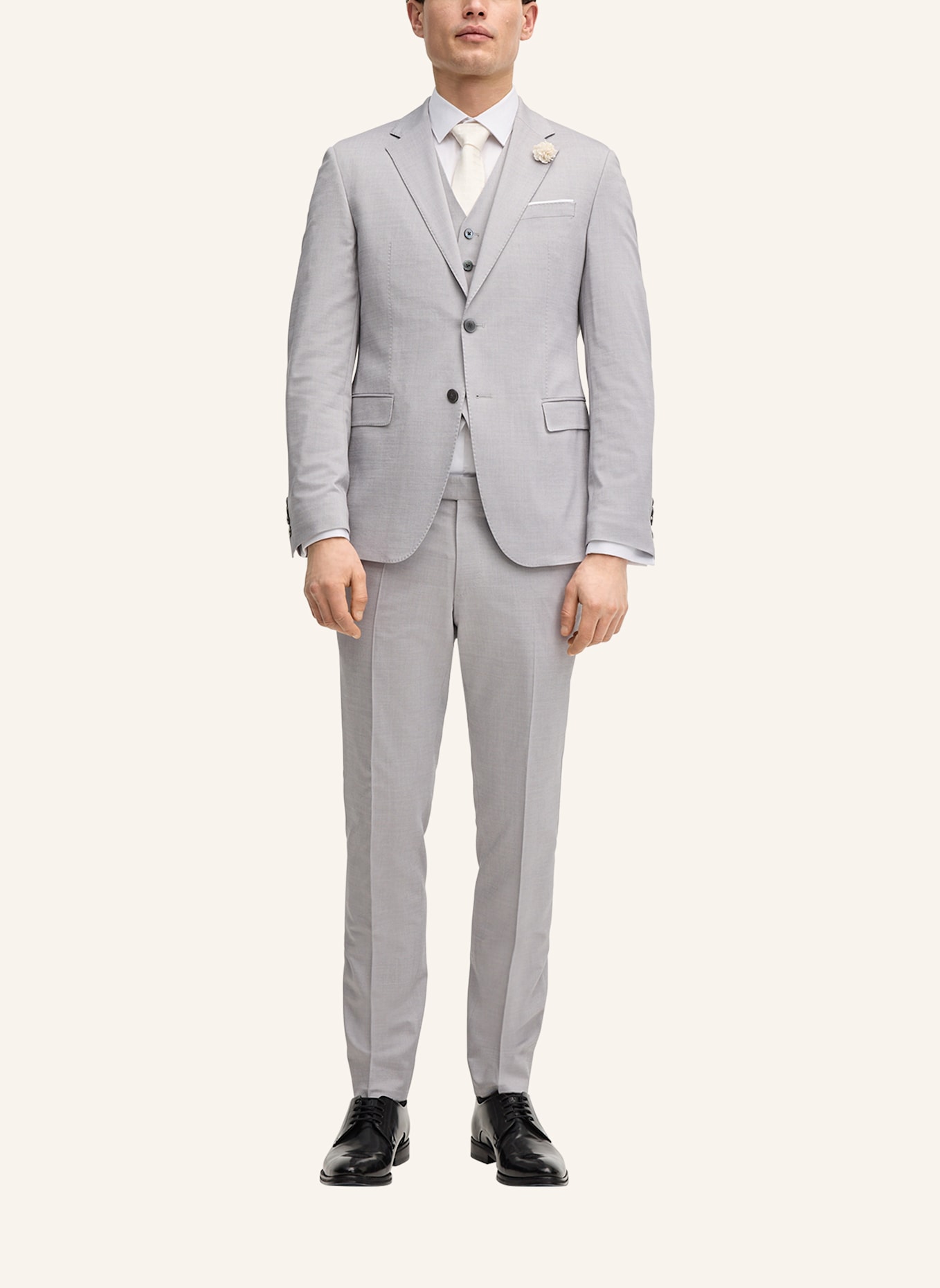 JOOP! Anzugsakko HERBY Slim Fit: HELLGRAU