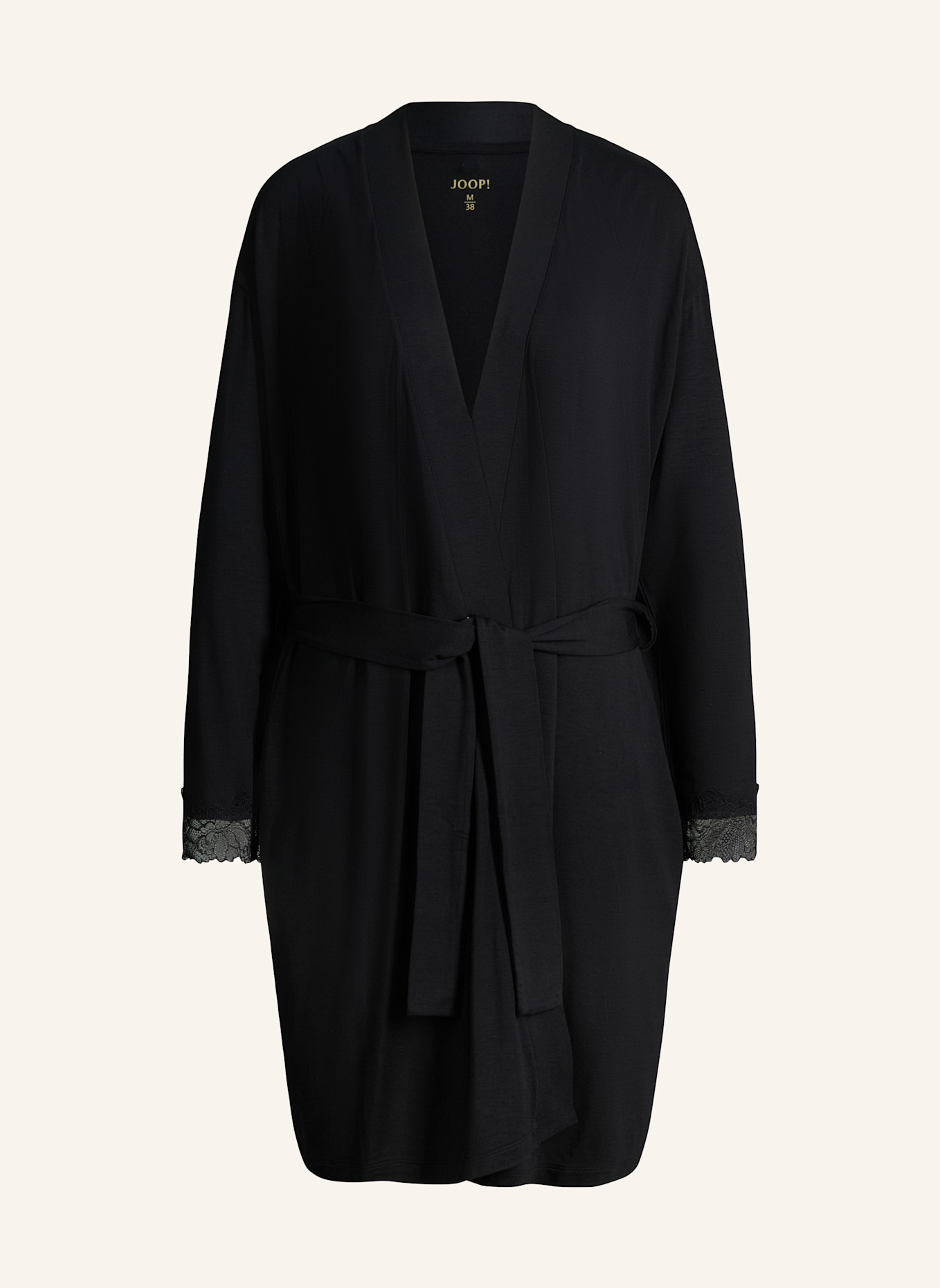 JOOP! Loungewear Morgenmantel: SCHWARZ