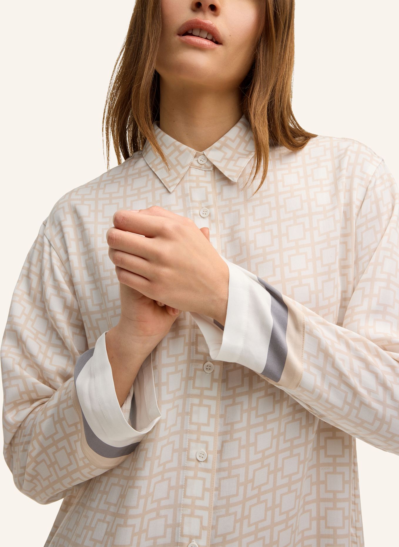 JOOP! Loungewear Kleid: BEIGE