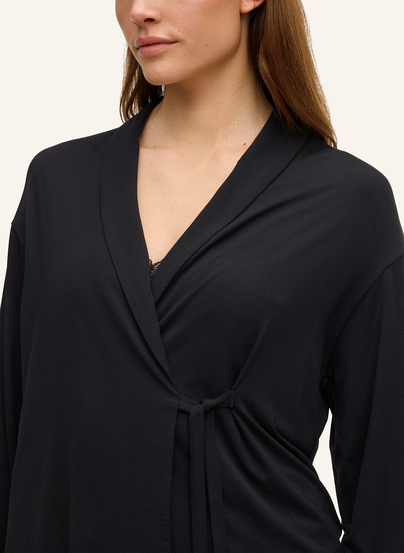 JOOP! Loungewear Cardigan: SCHWARZ