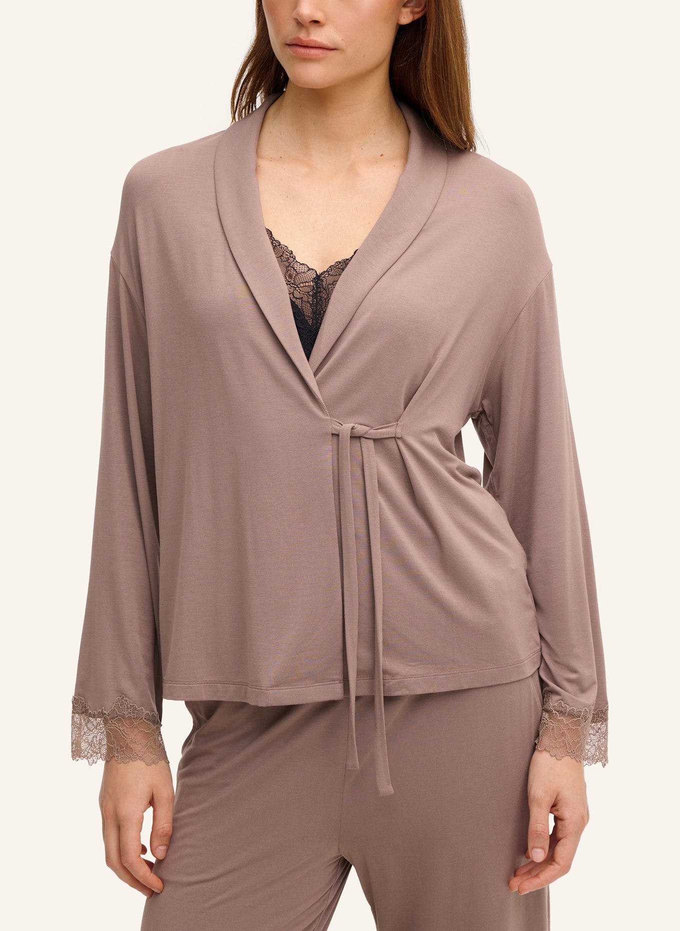 JOOP! Loungewear Cardigan: BRAUN