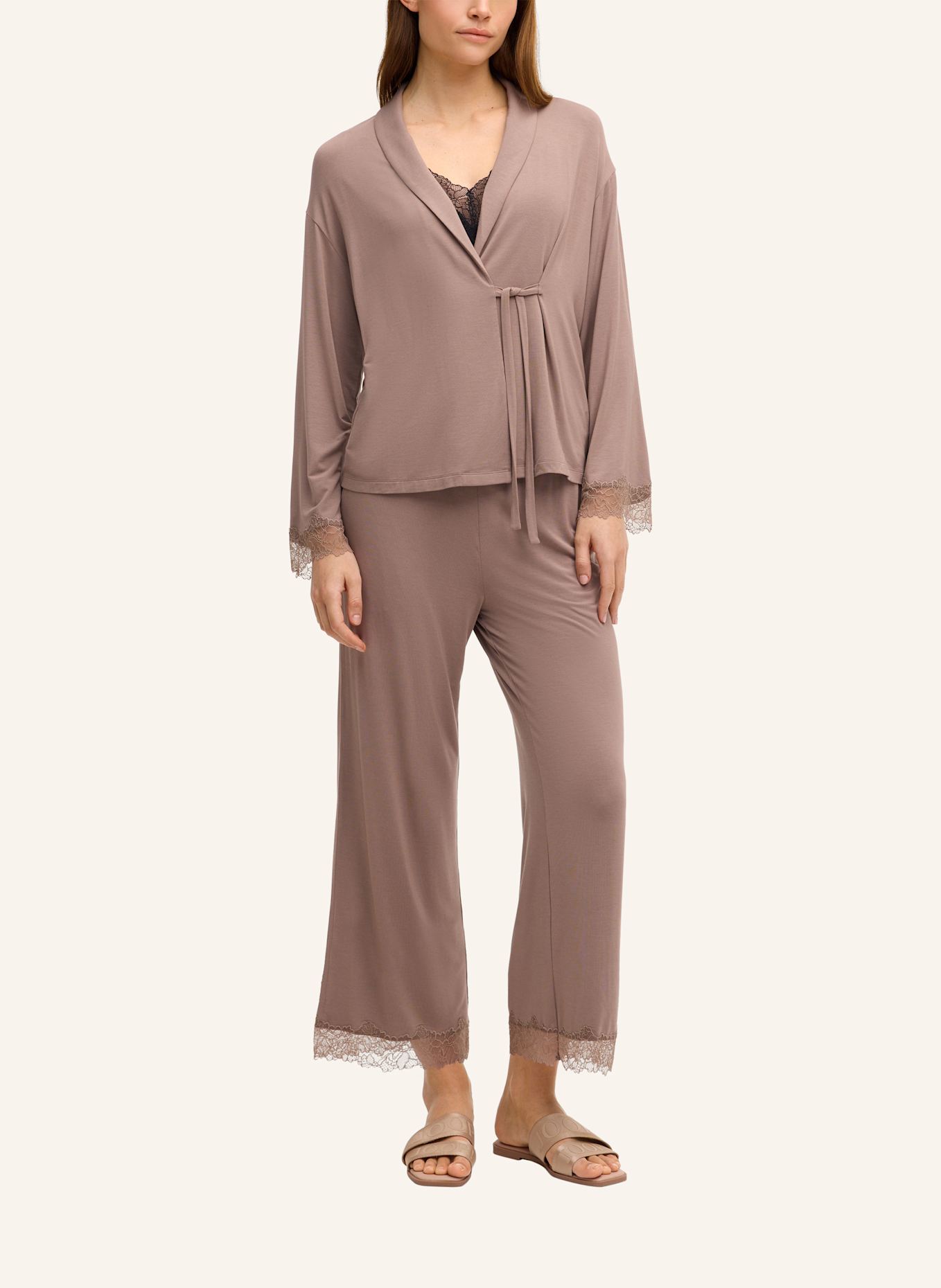 JOOP! Loungewear Cardigan: BRAUN