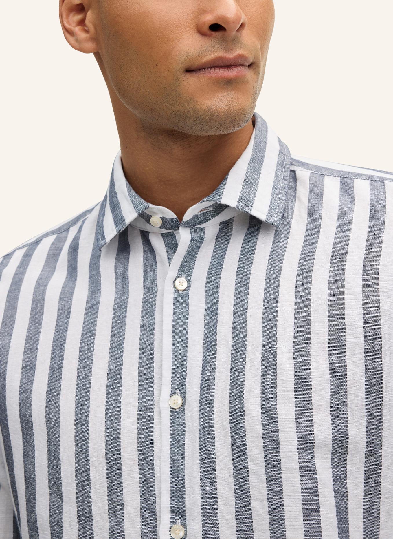 JOOP! Hemd PIT Slim Fit mit Leinen: DUNKELBLAU