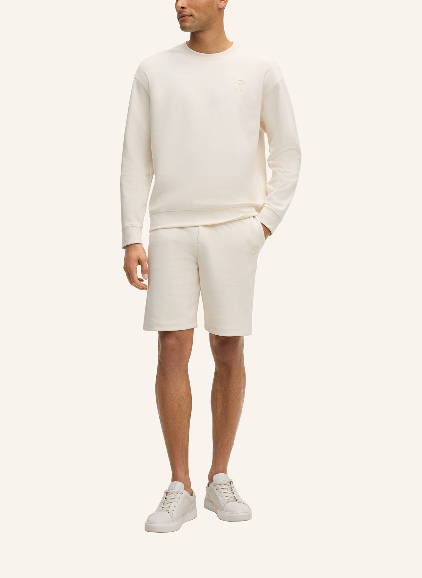 JOOP! Sweatshorts: WEISS