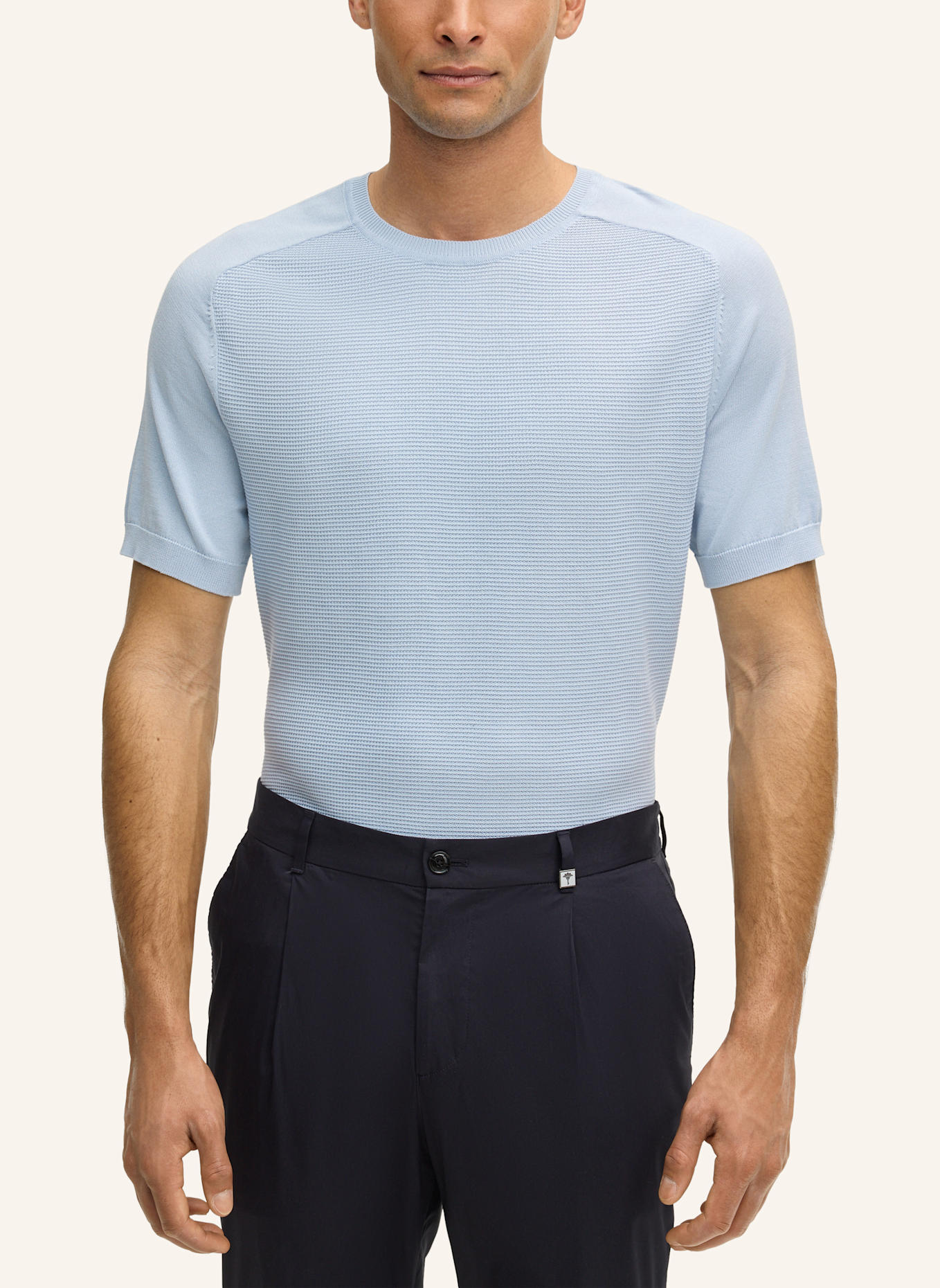 JOOP! Strickshirt: HELLBLAU