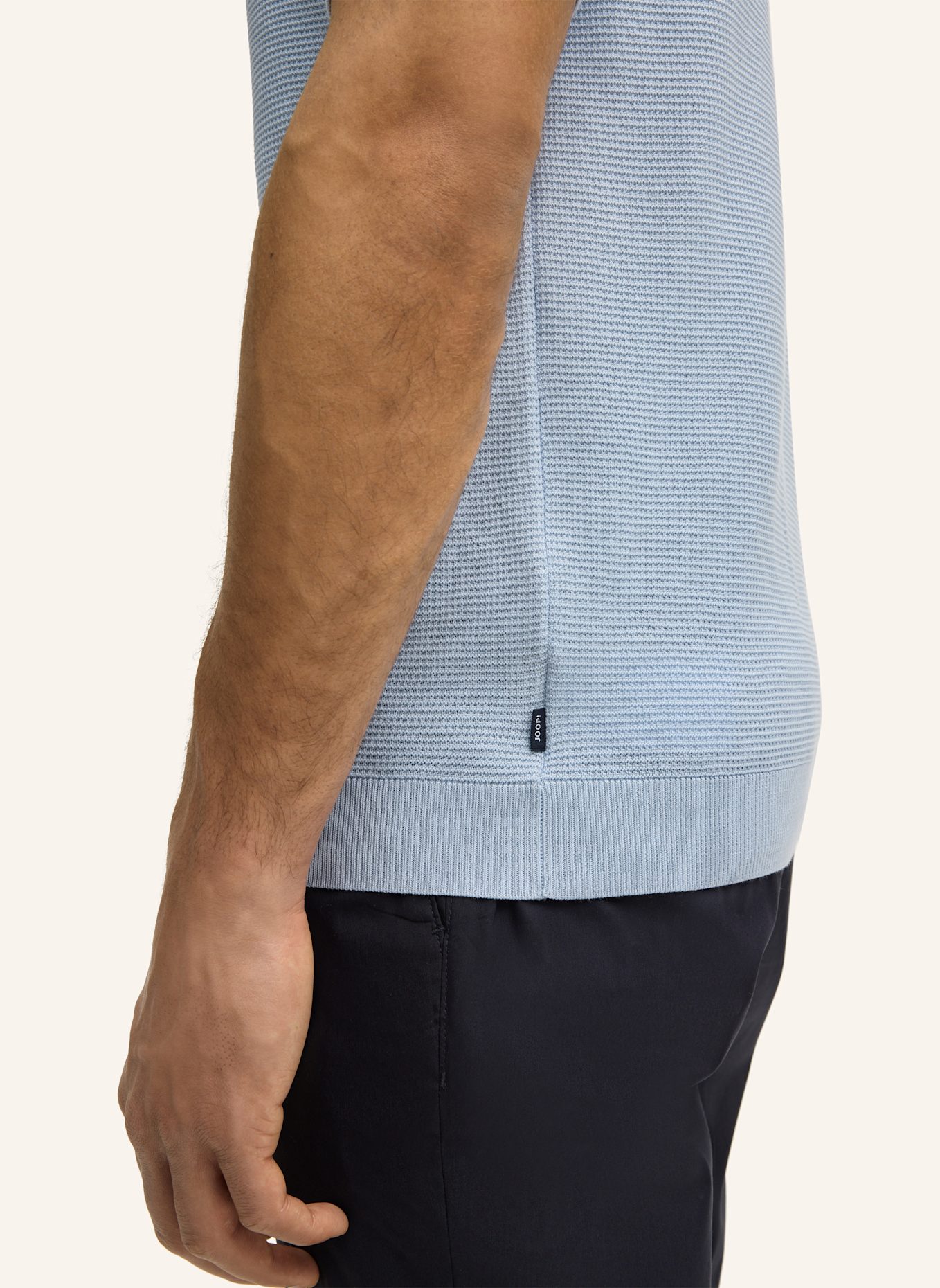 JOOP! Strickshirt: HELLBLAU